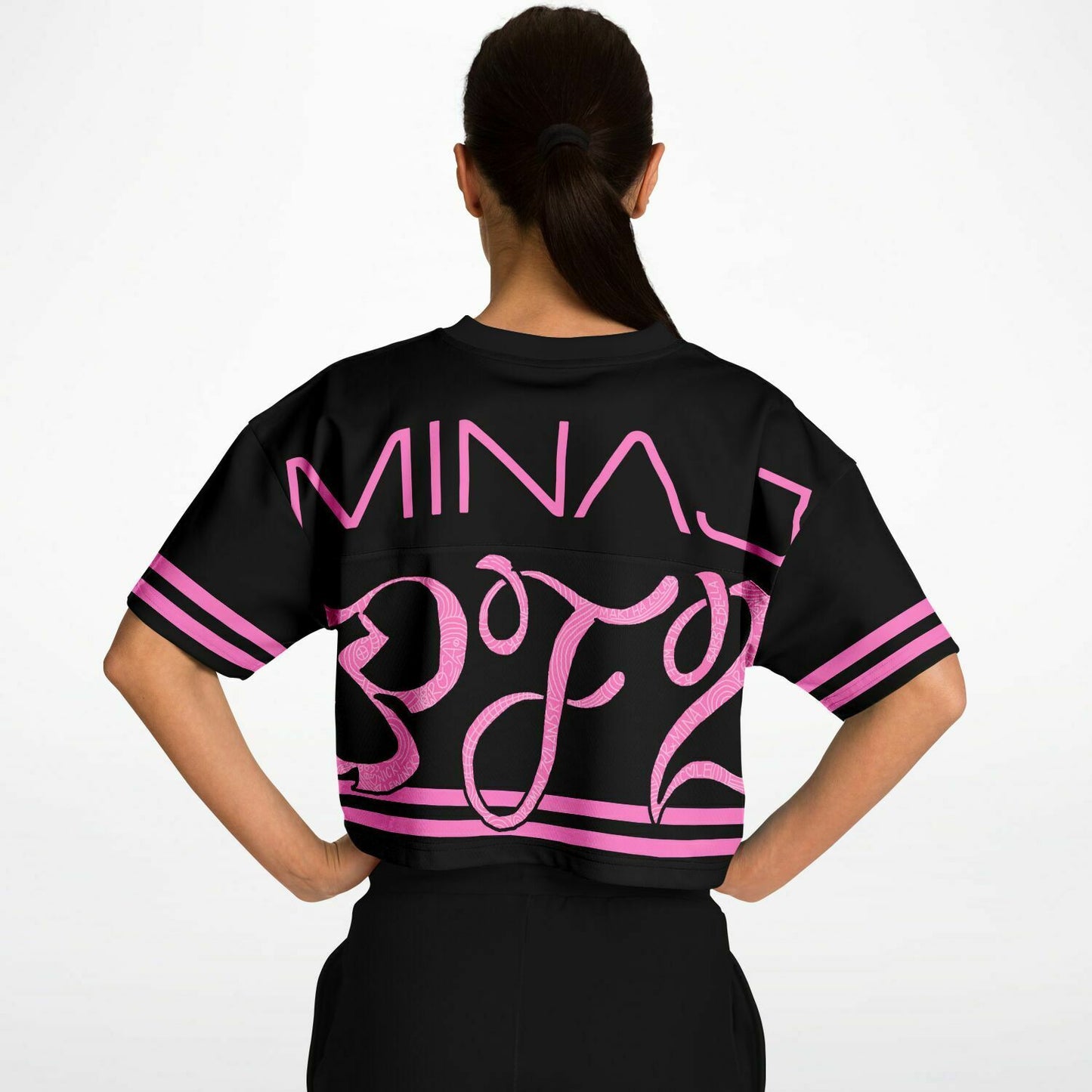 Nicki Minaj Tour | Pink Friday 2 Cropped Jersey | Gag City Shirt