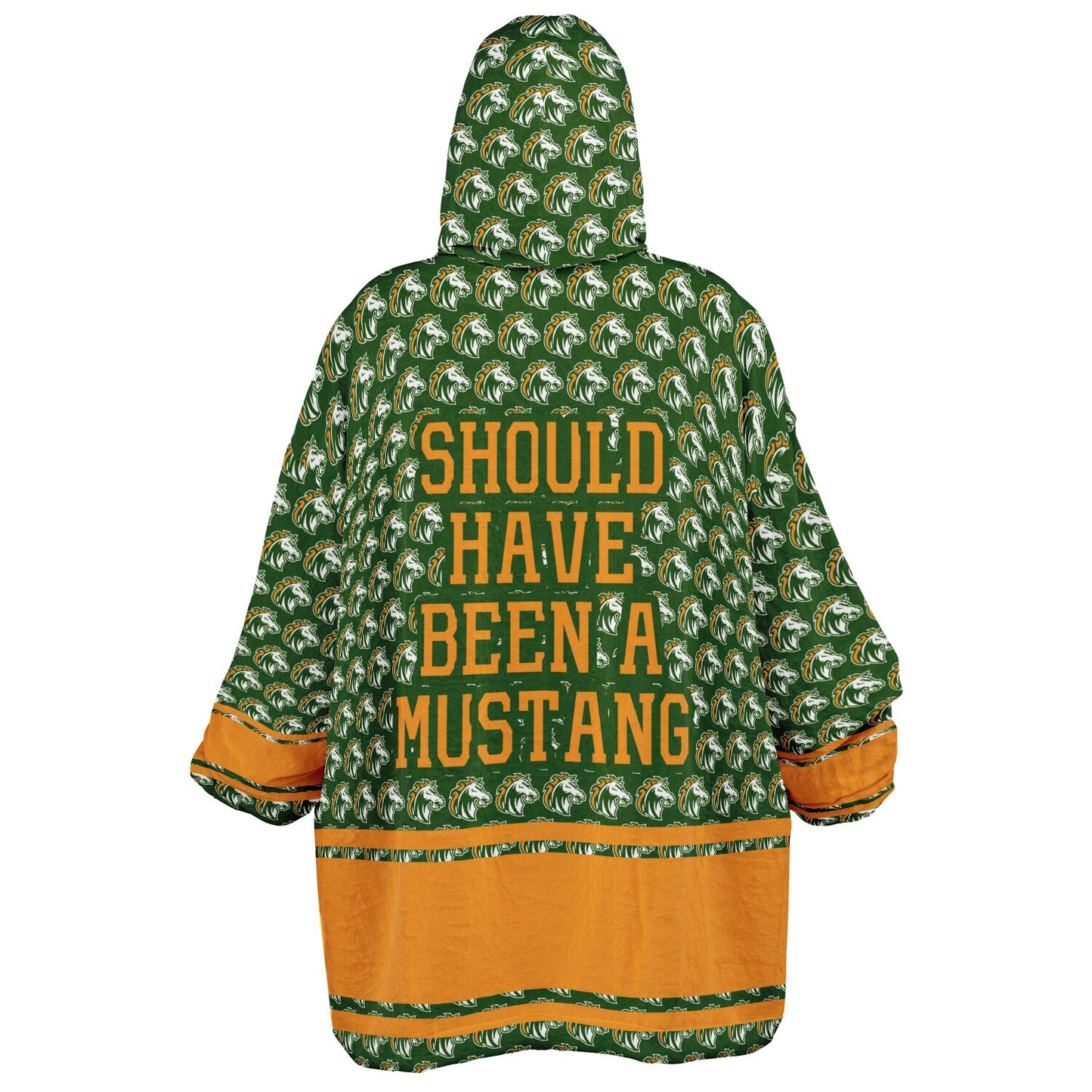 Morgan Park High School Snug Hoodie | Hoodie Blanket | Morgan Park Mustangs | Football SZN