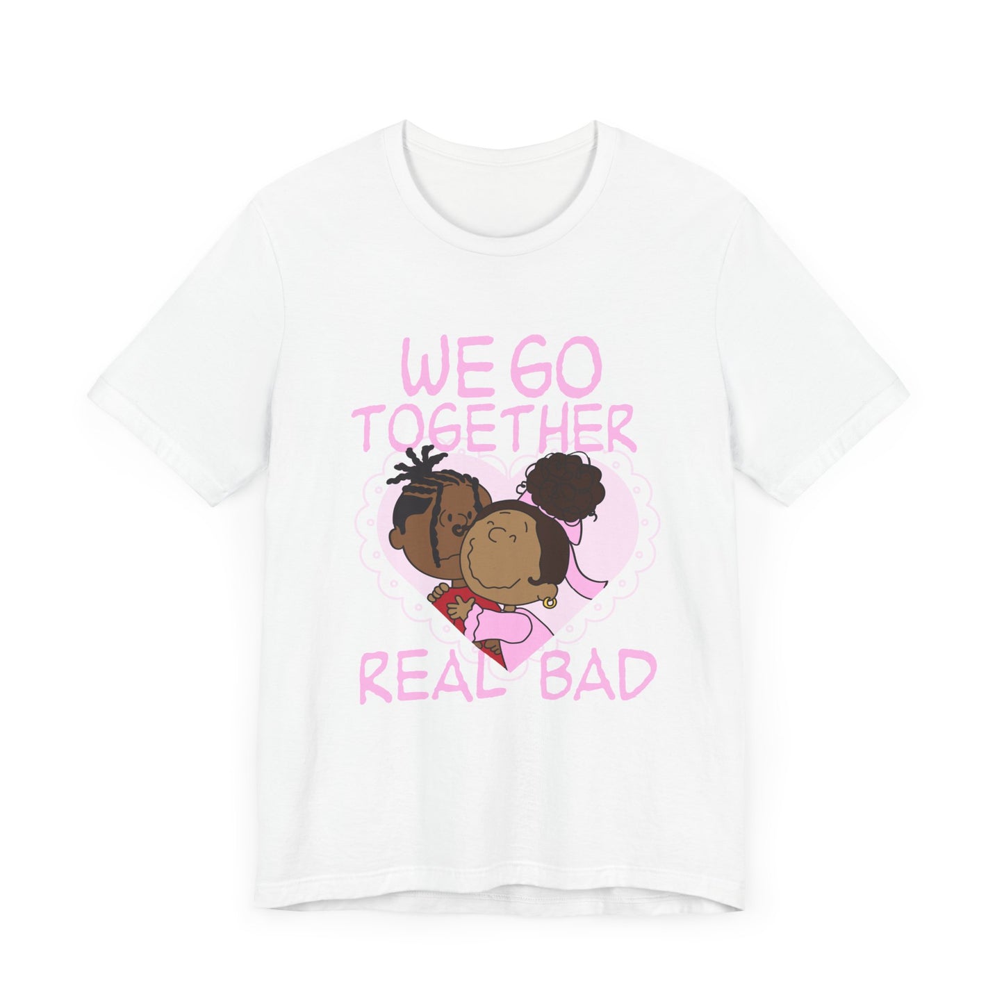 Keisha & The Gang | Black Charlie Brown Characters Valentine's Day Shirt