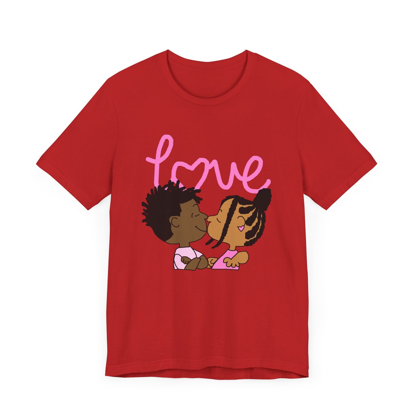 Keisha & The Gang | Black Charlie Brown Characters Valentine's Day Shirt