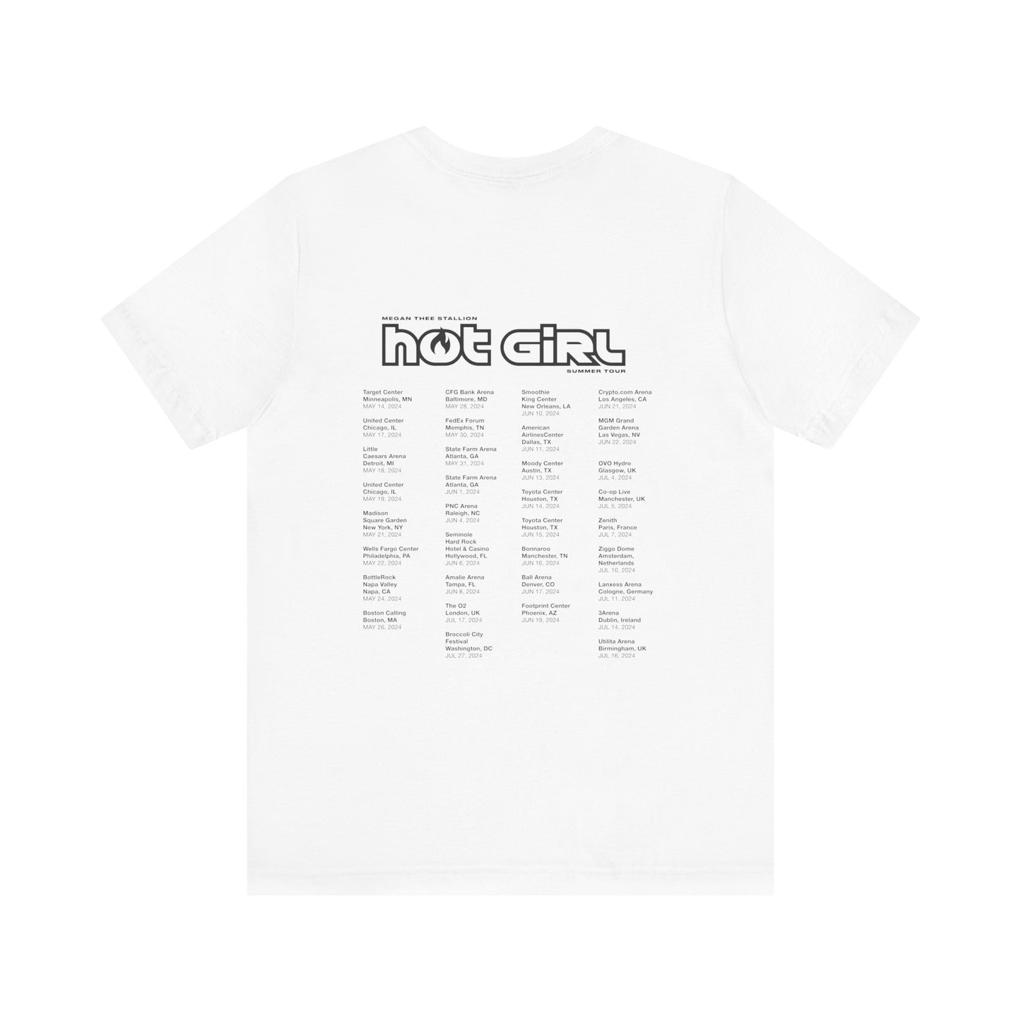 Girls in the Hood | Hot Girl Summer Tour Tee Shirt