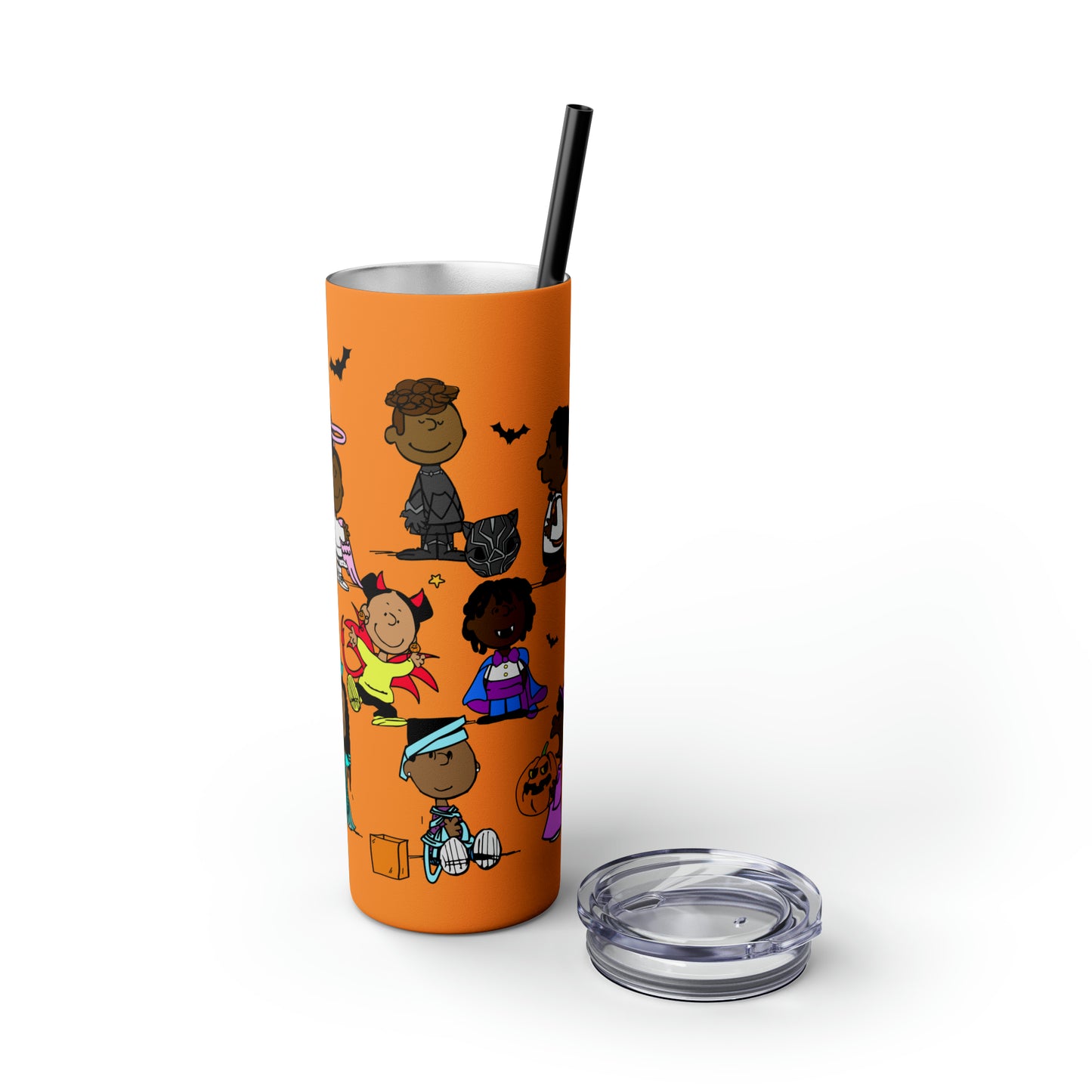 Halloween Keisha & Friends Skinny Tumbler