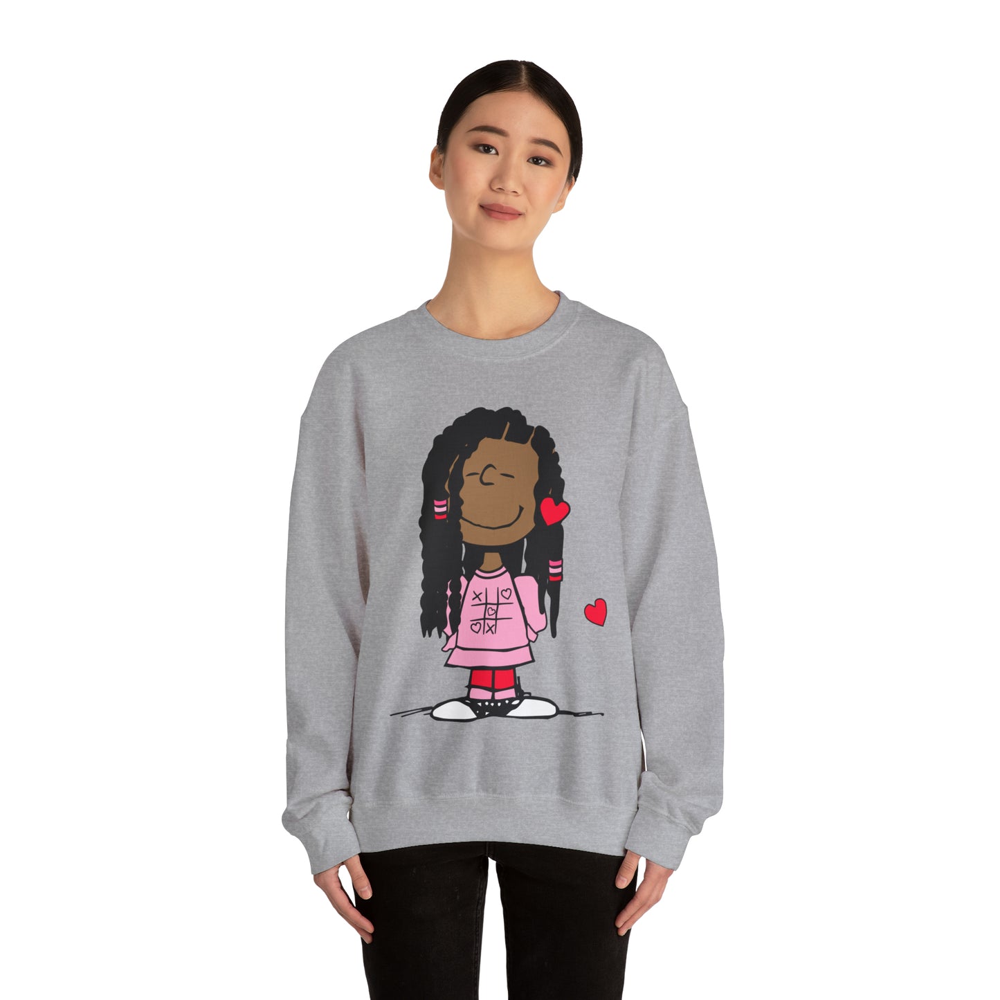 Black Charlie Brown Characters Valentine's Day Shirt
