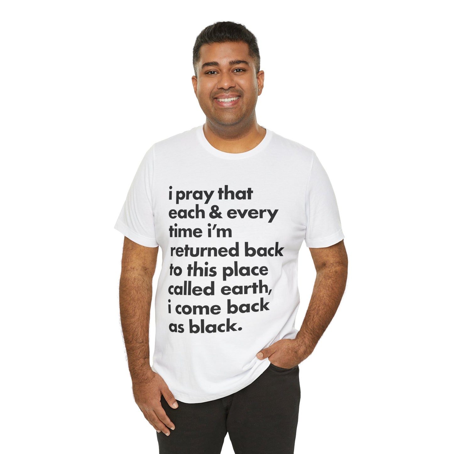 Powerful Message Tee, Inspirational T-Shirt, Unisex Graphic Tee, Thought-Provoking Apparel, Everyday Wear, Gift for Meaningful Occasions