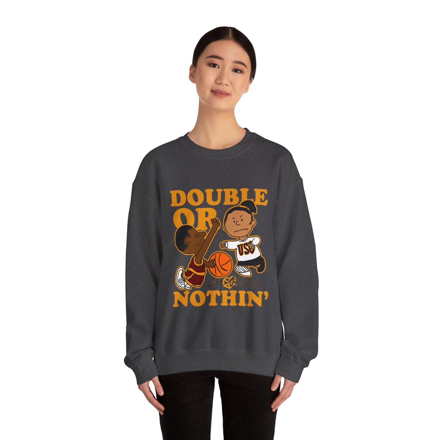 Keisha & The Gang | Black Charlie Brown | Love & Basketball Movie Sweatshirt