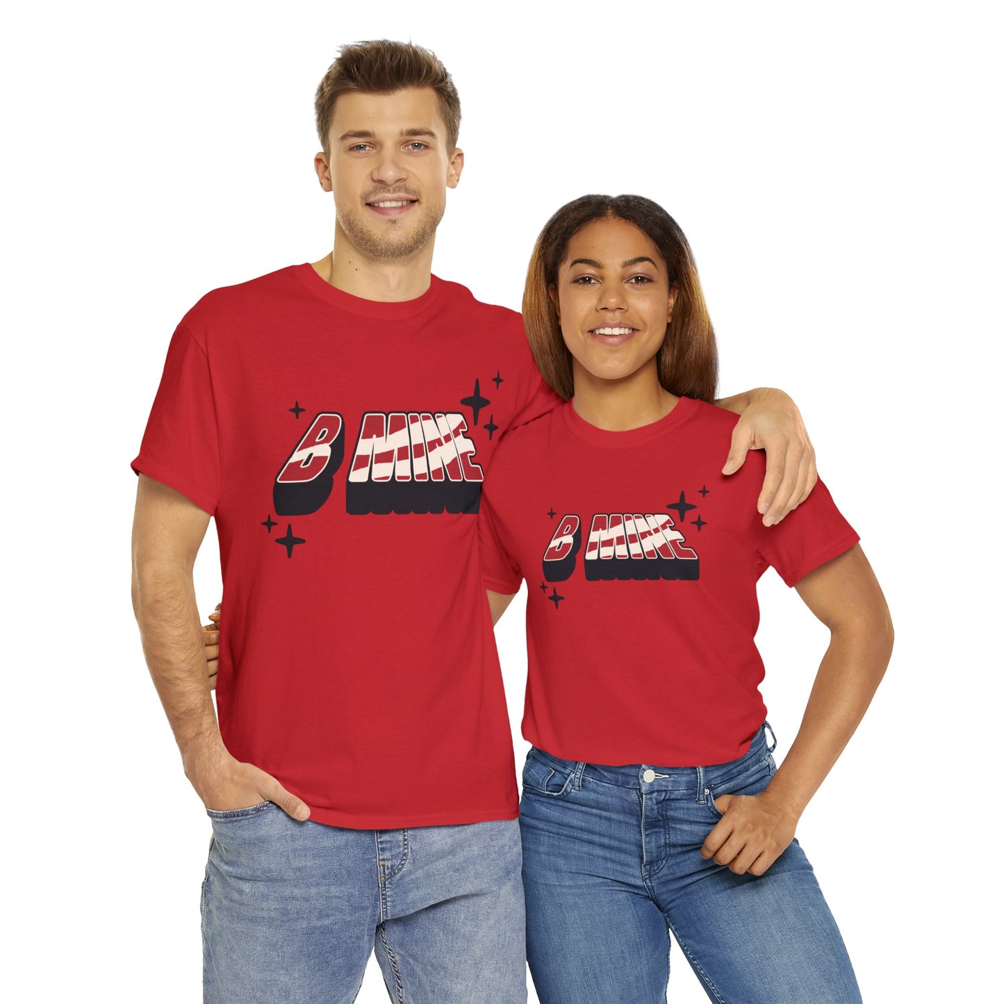 Valentine's Day B Mine Shirt | Love Gift for Him/Her | Romantic Couples' Shirt"