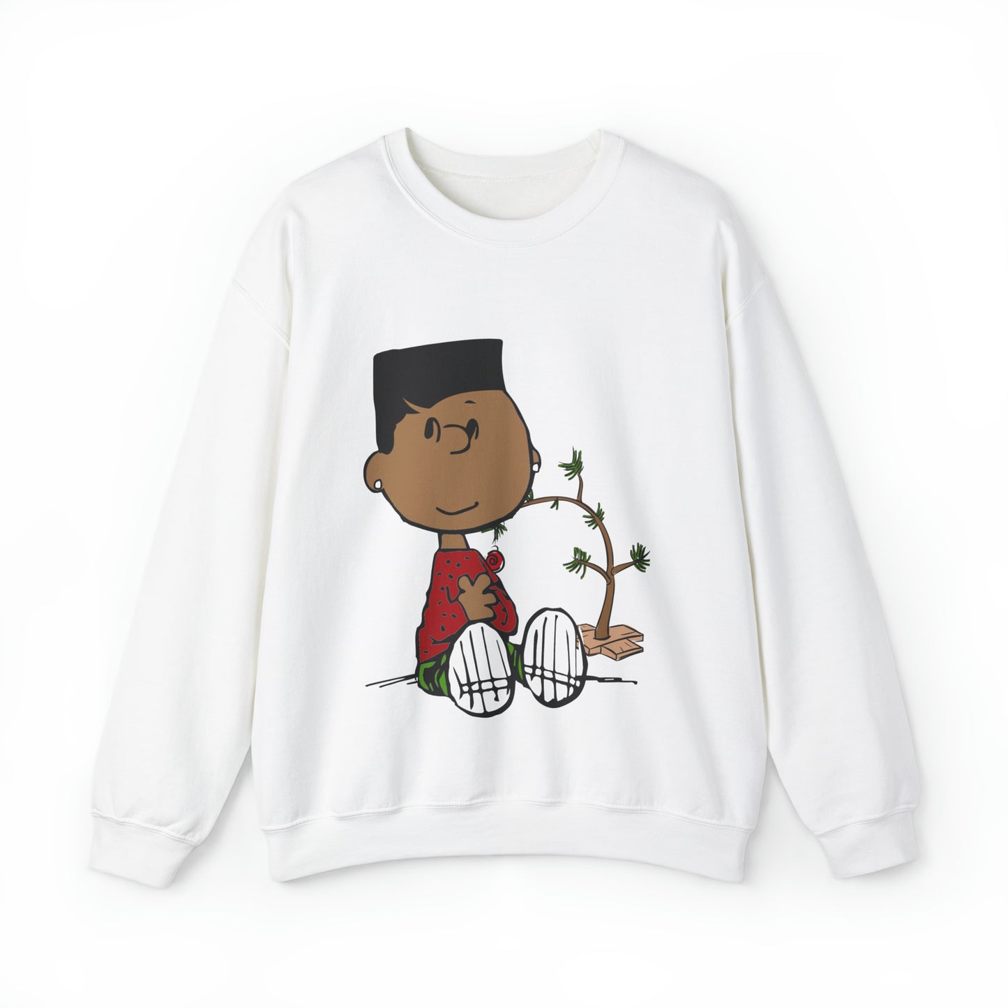 Black Charlie Brown Characters Christmas Shirt