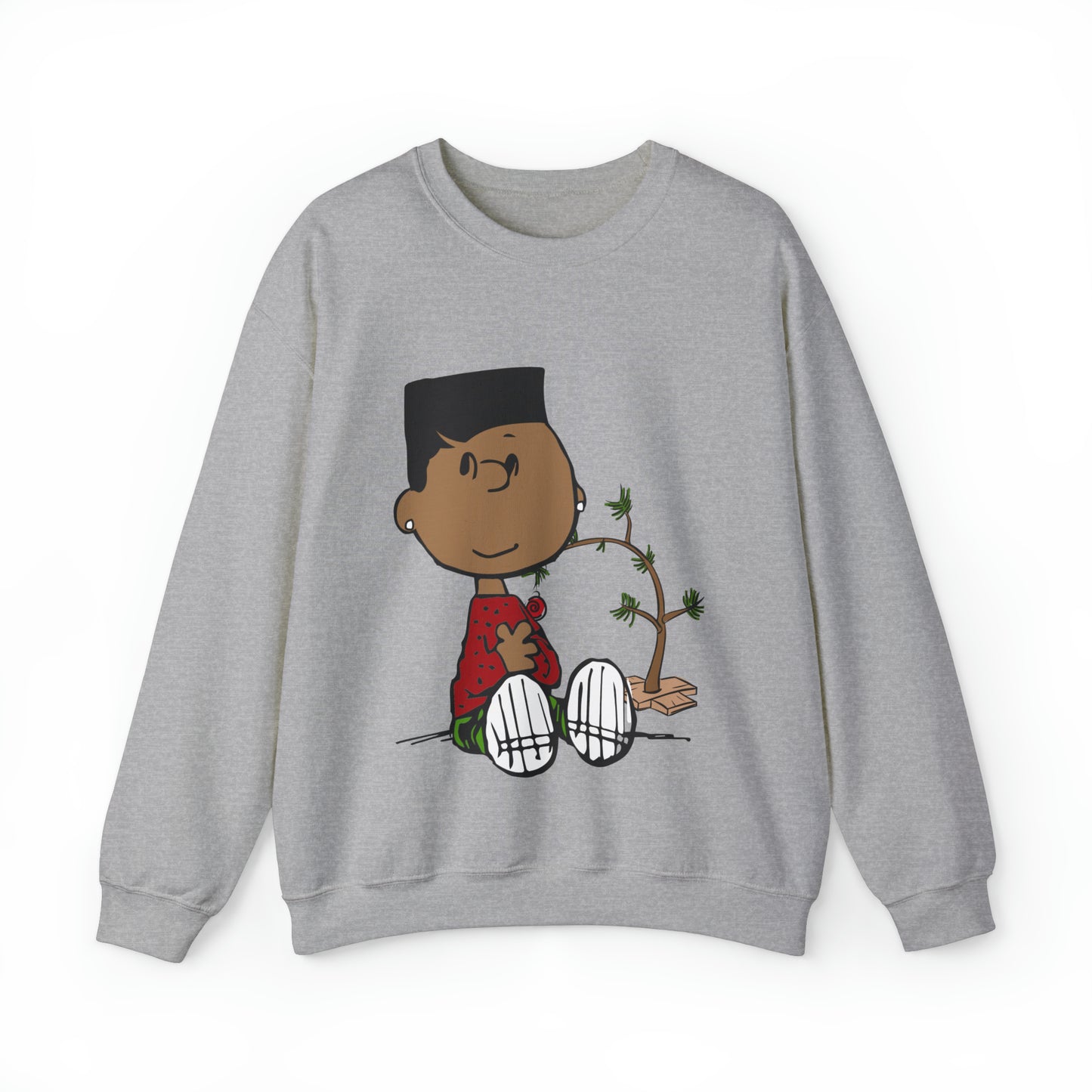Black Charlie Brown Characters Christmas Shirt