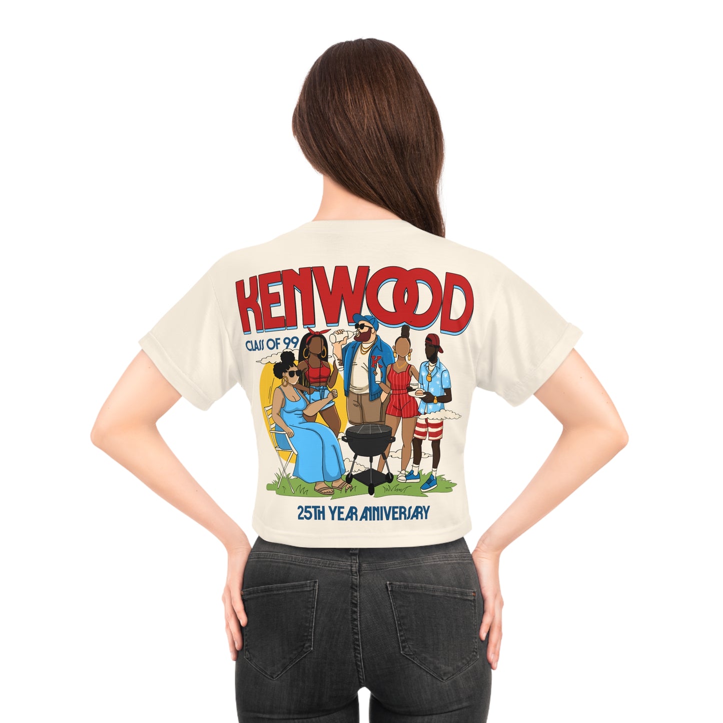 KA Broncos Class of 99 Crop Top