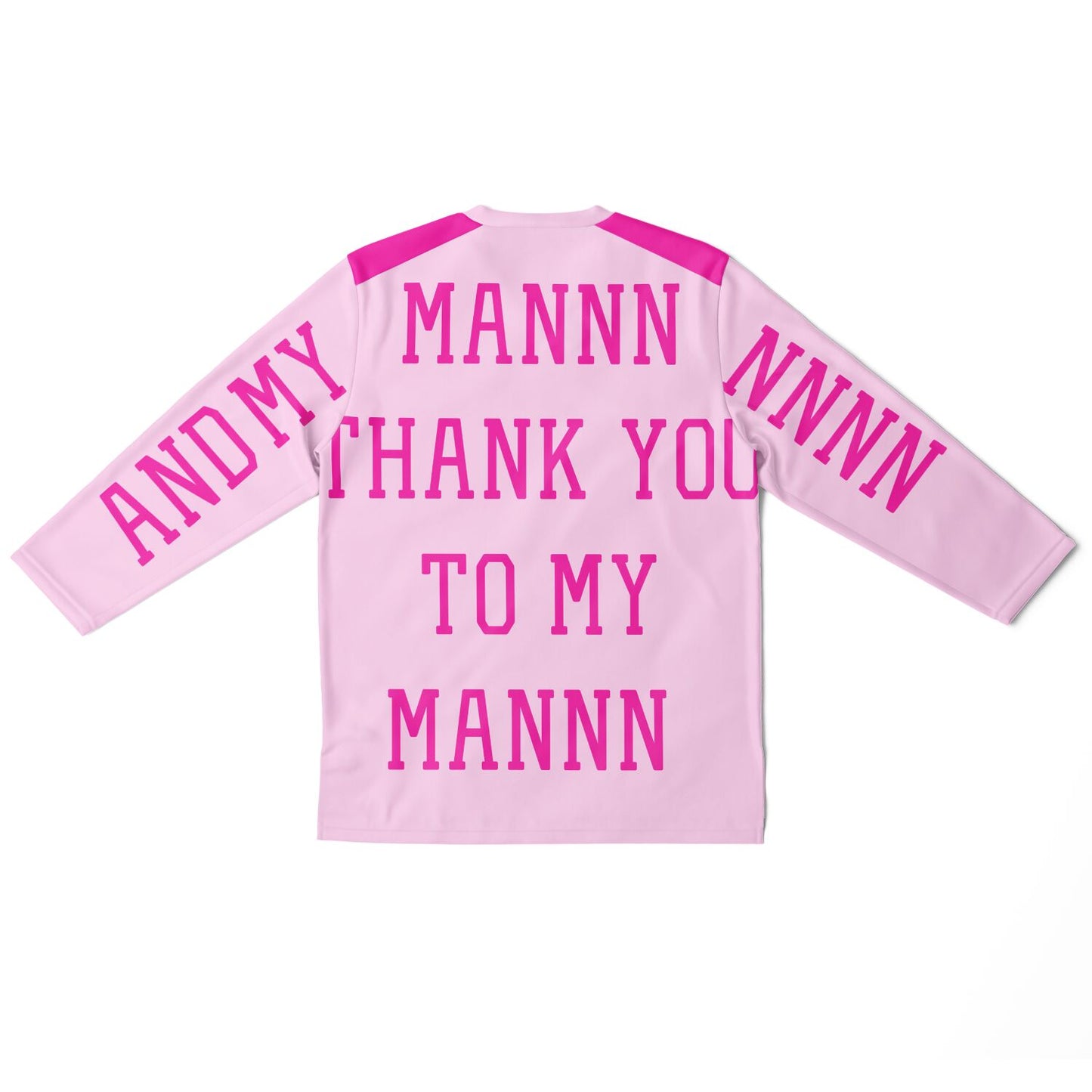 Thank you to my man Hockey Jersey