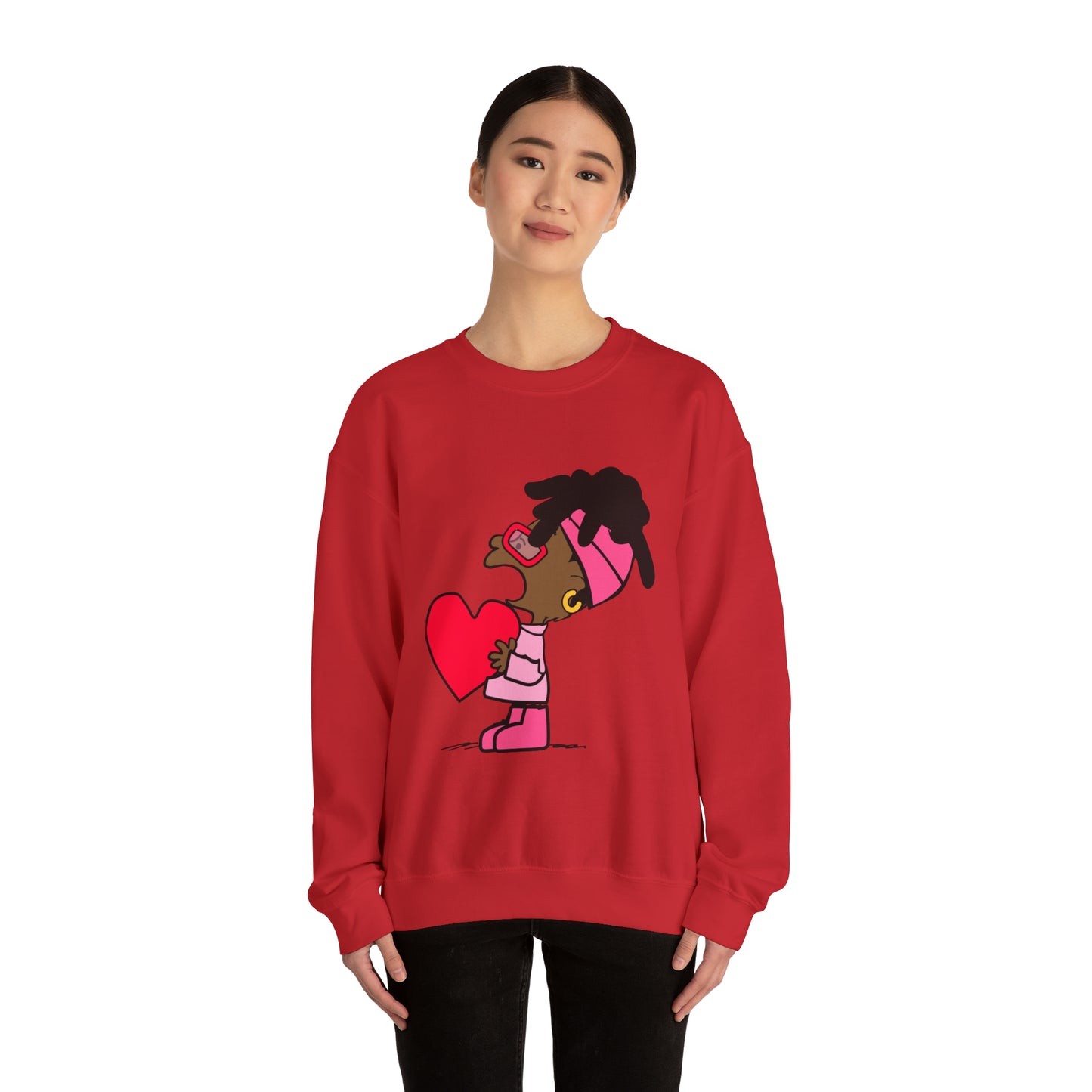 Black Charlie Brown Characters Valentine's Day Shirt