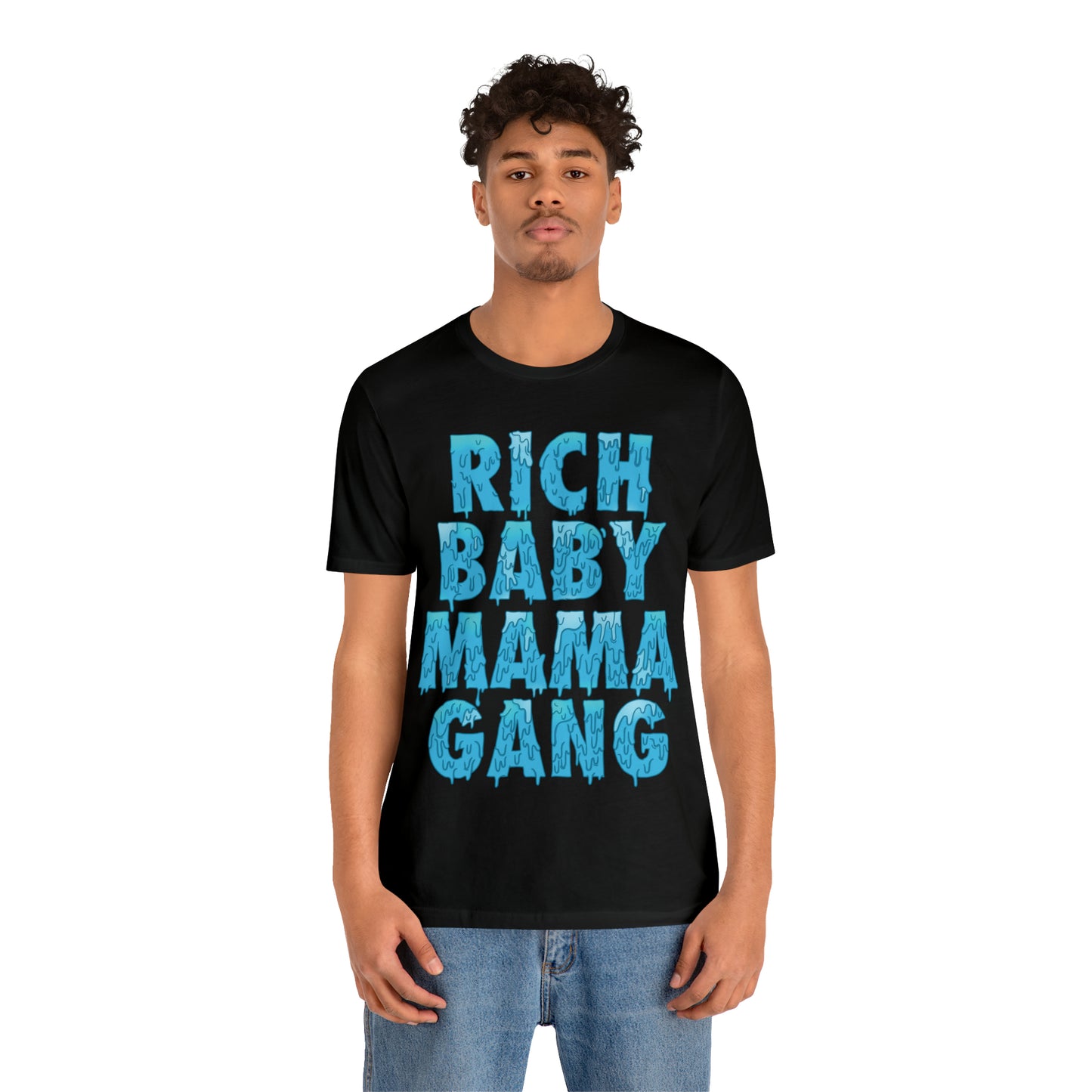 Blue Rich Baby Mama Gang $ Tee