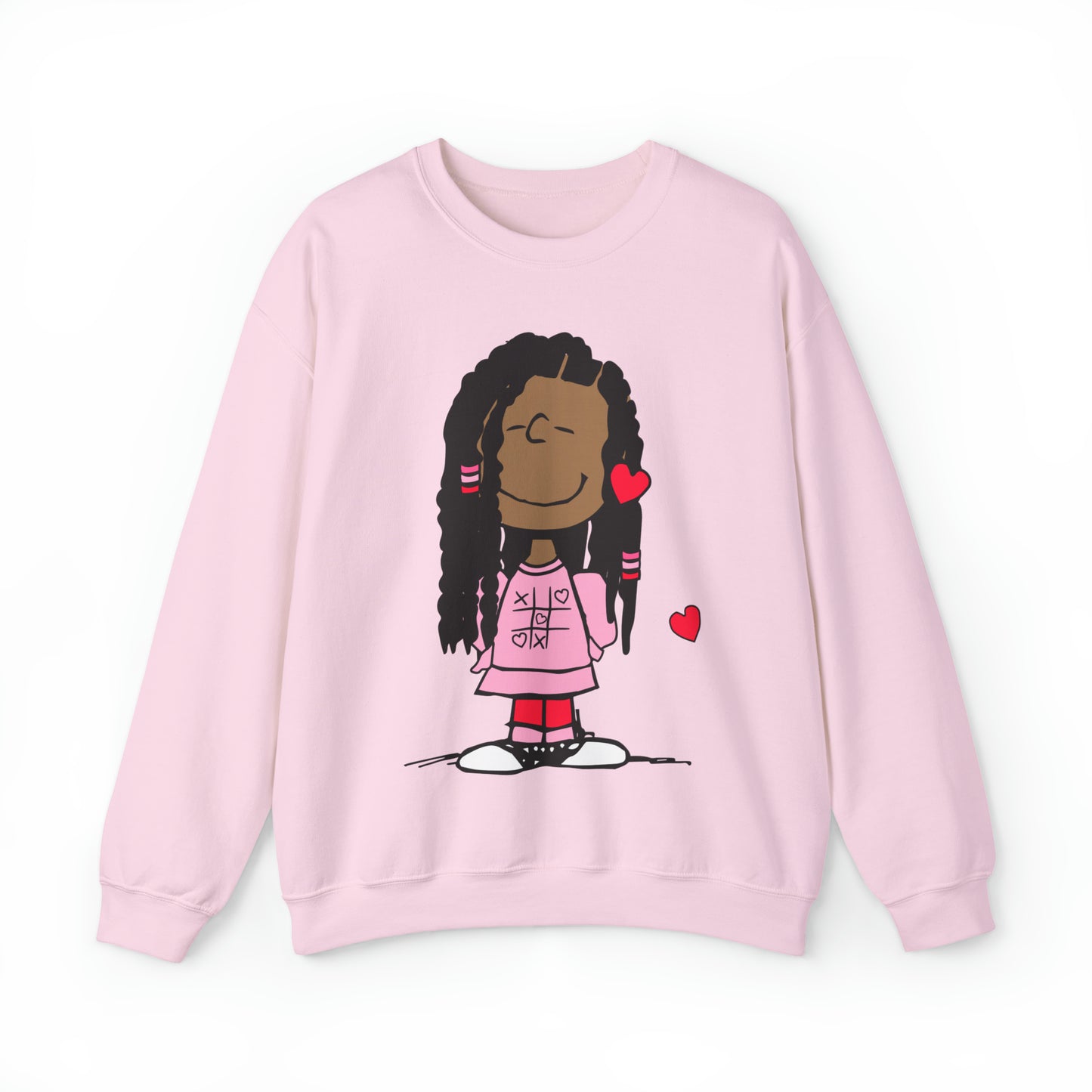 Black Charlie Brown Characters Valentine's Day Shirt