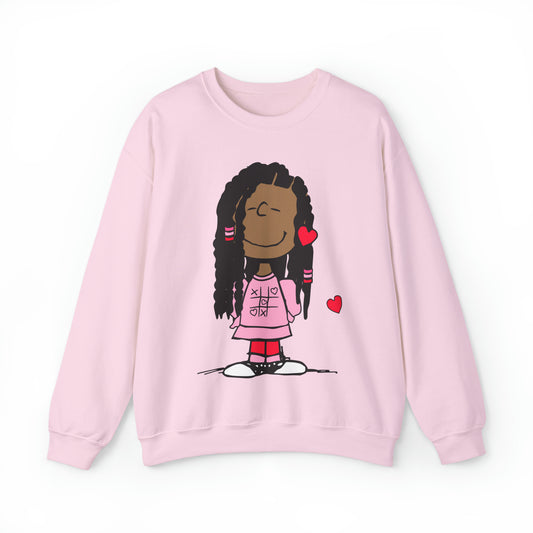 Black Charlie Brown Characters Valentine's Day Shirt