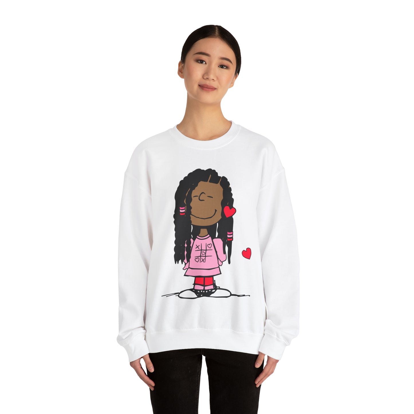 Black Charlie Brown Characters Valentine's Day Shirt