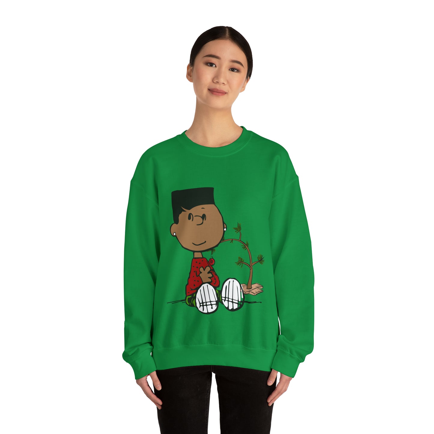 Black Charlie Brown Characters Christmas Shirt