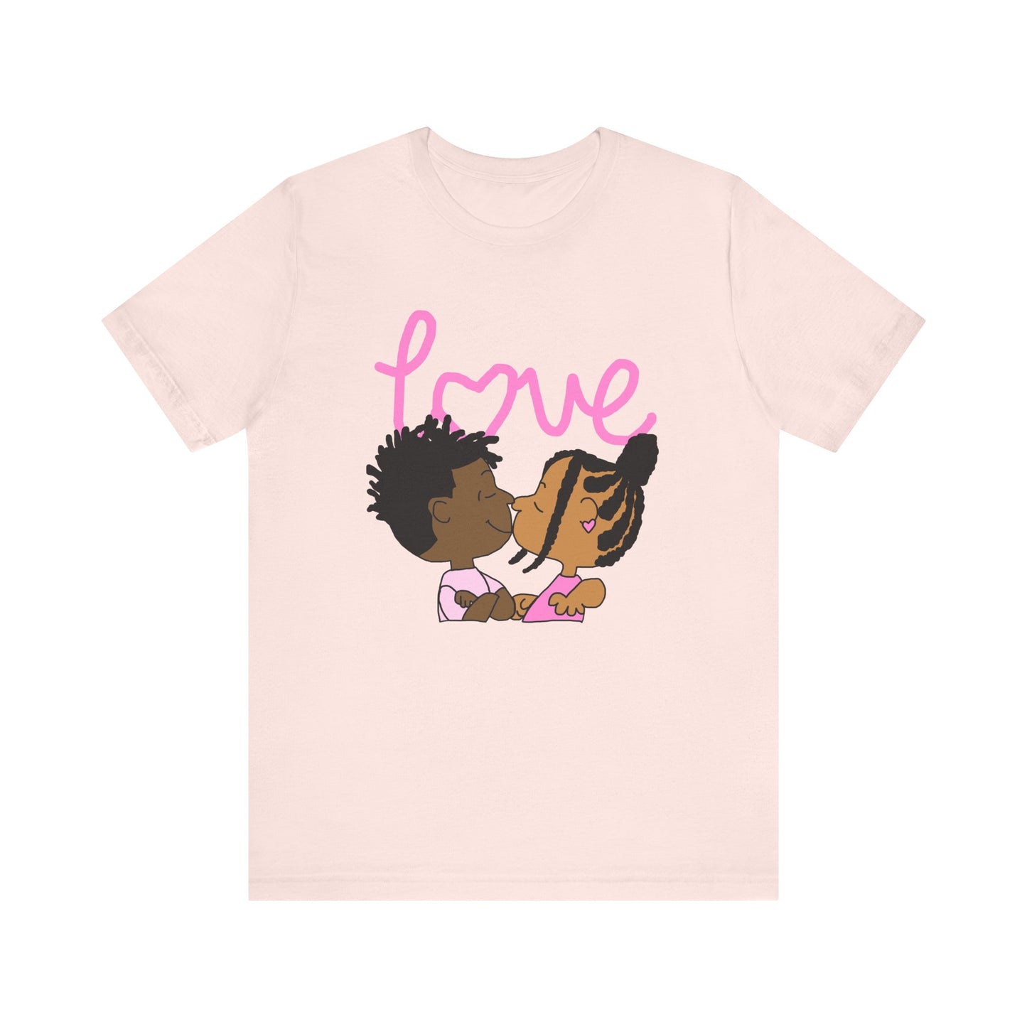 Keisha & The Gang | Black Charlie Brown Characters Valentine's Day Shirt