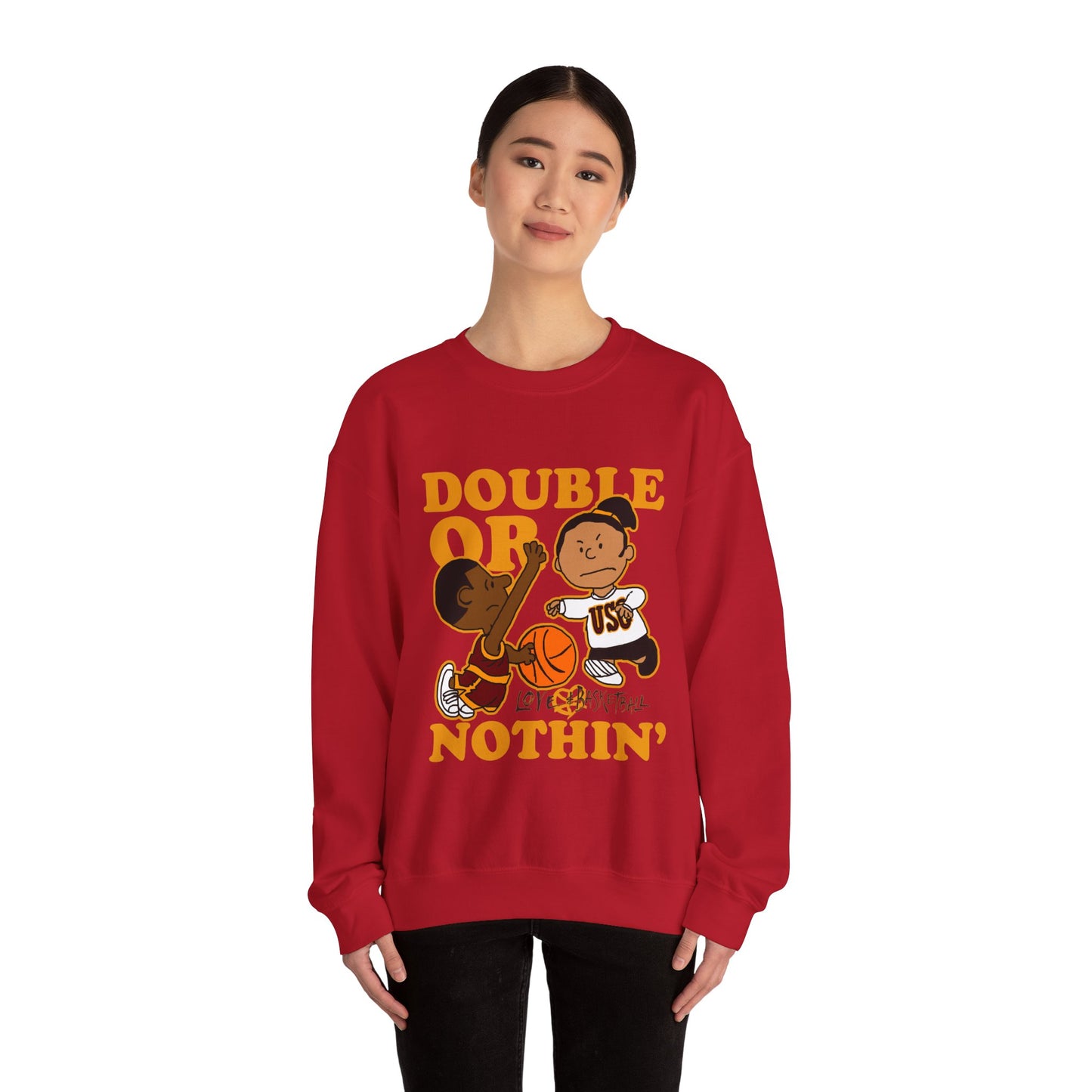 Keisha & The Gang | Black Charlie Brown | Love & Basketball Movie Sweatshirt