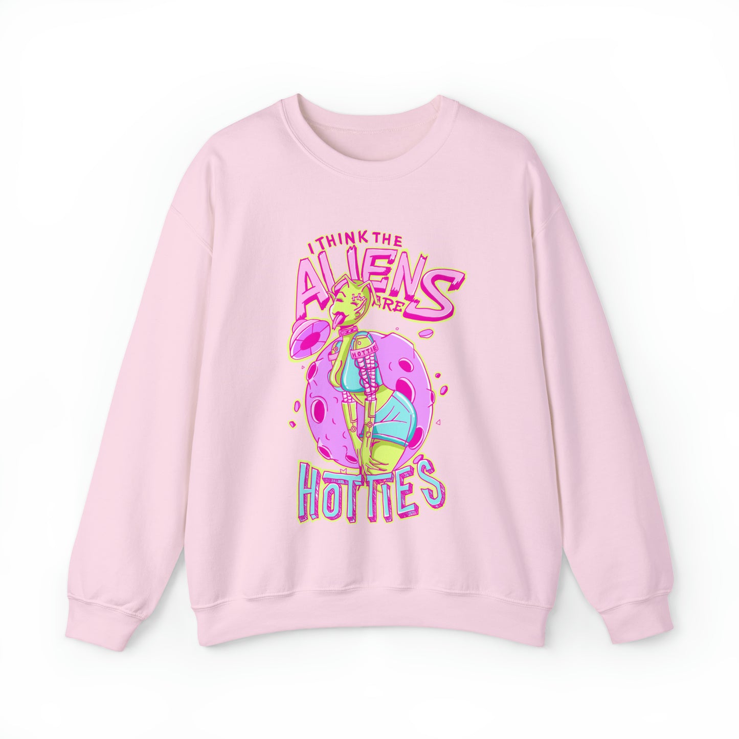 The Aliens Are Hotties Crewneck Sweatshirt