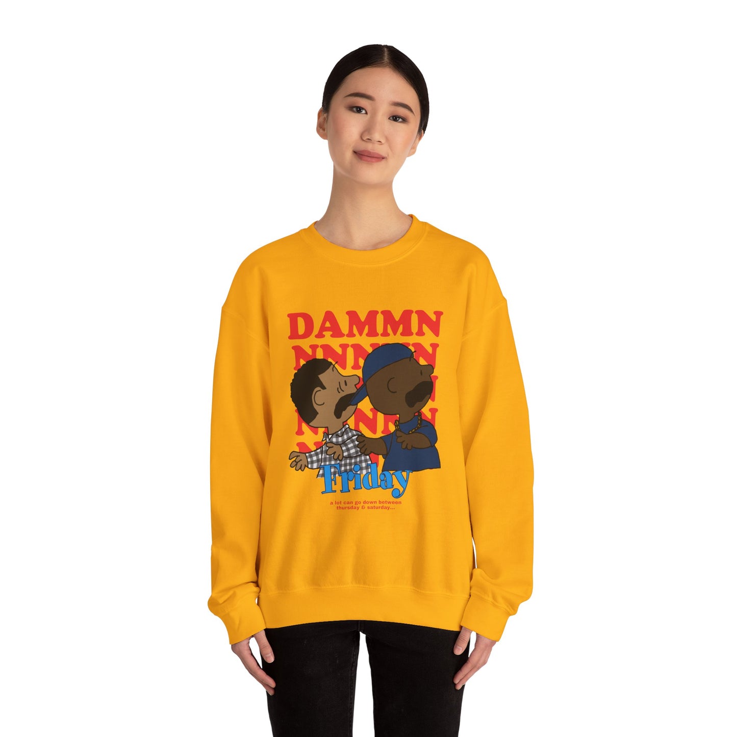 Keisha & The Gang | Black Charlie Brown | Friday Movie Sweatshirt