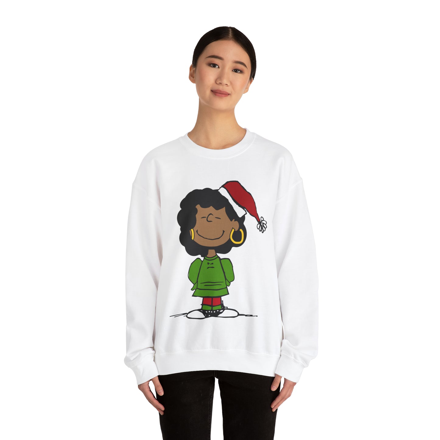 Black Charlie Brown Characters Christmas Shirt
