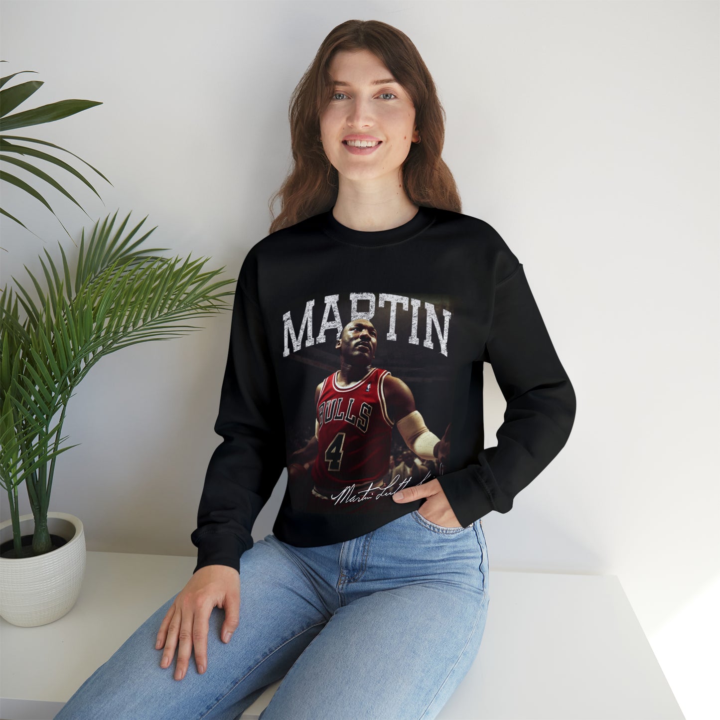 Dr. Martin Luther King Jr Chicago Crewneck Sweatshirt