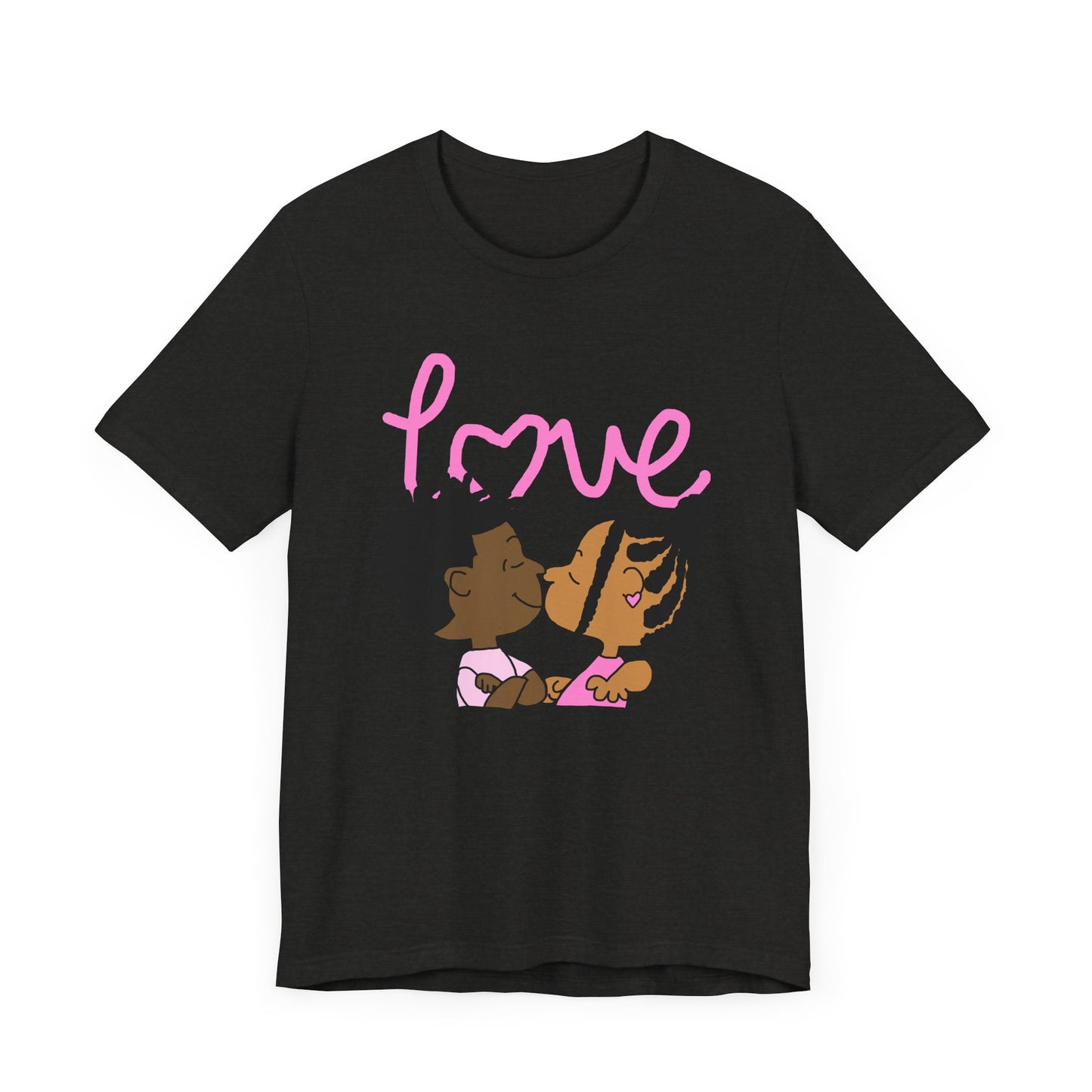 Keisha & The Gang | Black Charlie Brown Characters Valentine's Day Shirt