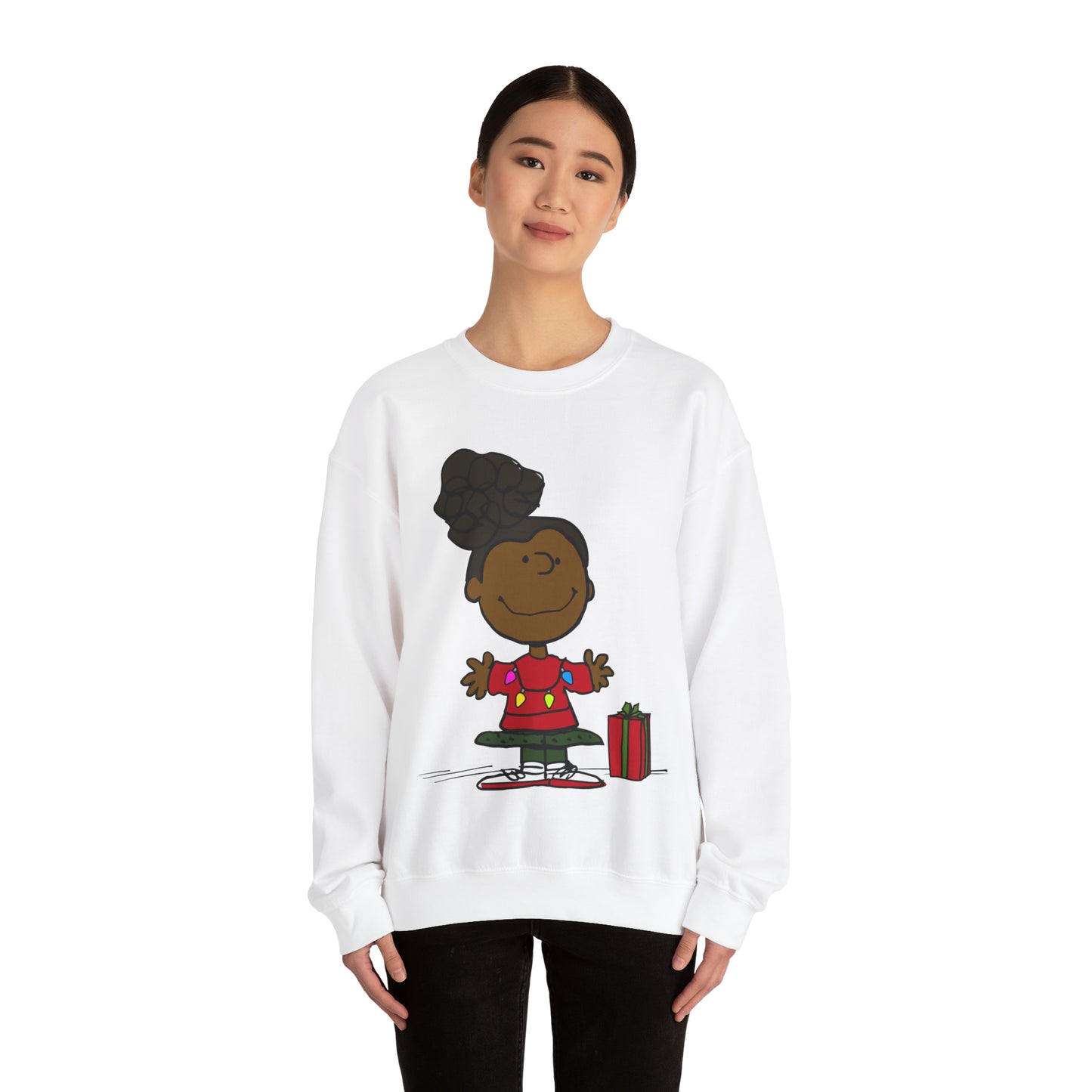 Black Charlie Brown Characters Christmas Shirt