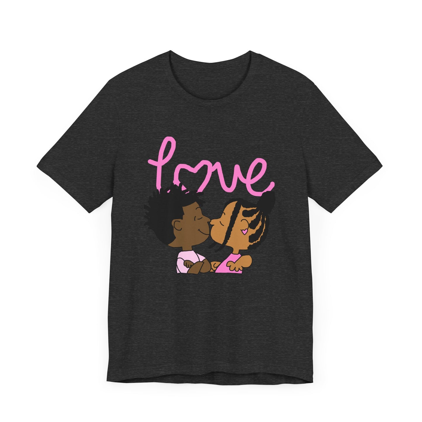 Keisha & The Gang | Black Charlie Brown Characters Valentine's Day Shirt