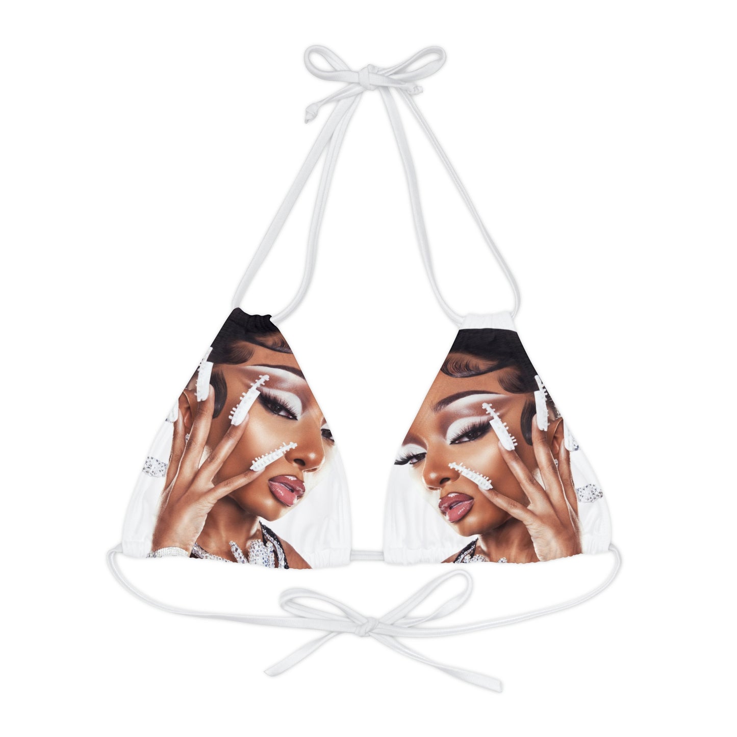 White Hot Girl Summer Tour Bikini Top