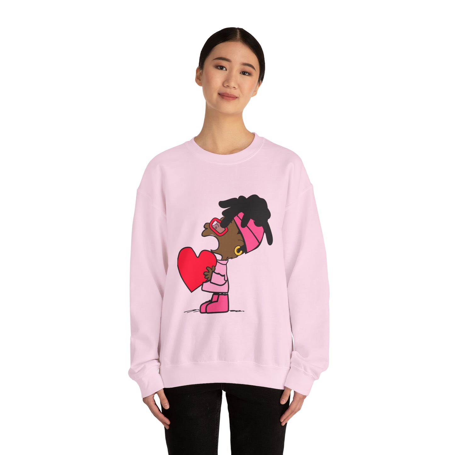 Black Charlie Brown Characters Valentine's Day Shirt