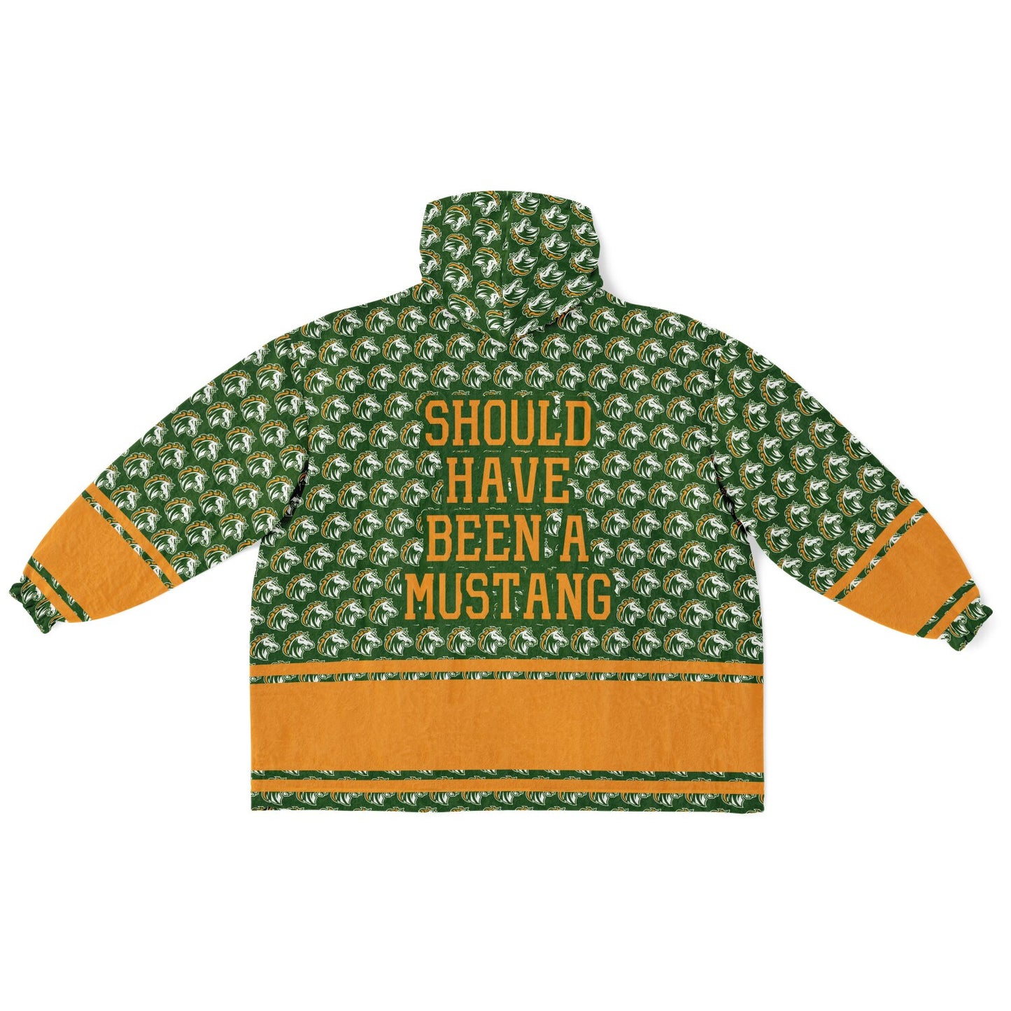 Morgan Park High School Snug Hoodie | Hoodie Blanket | Morgan Park Mustangs | Football SZN
