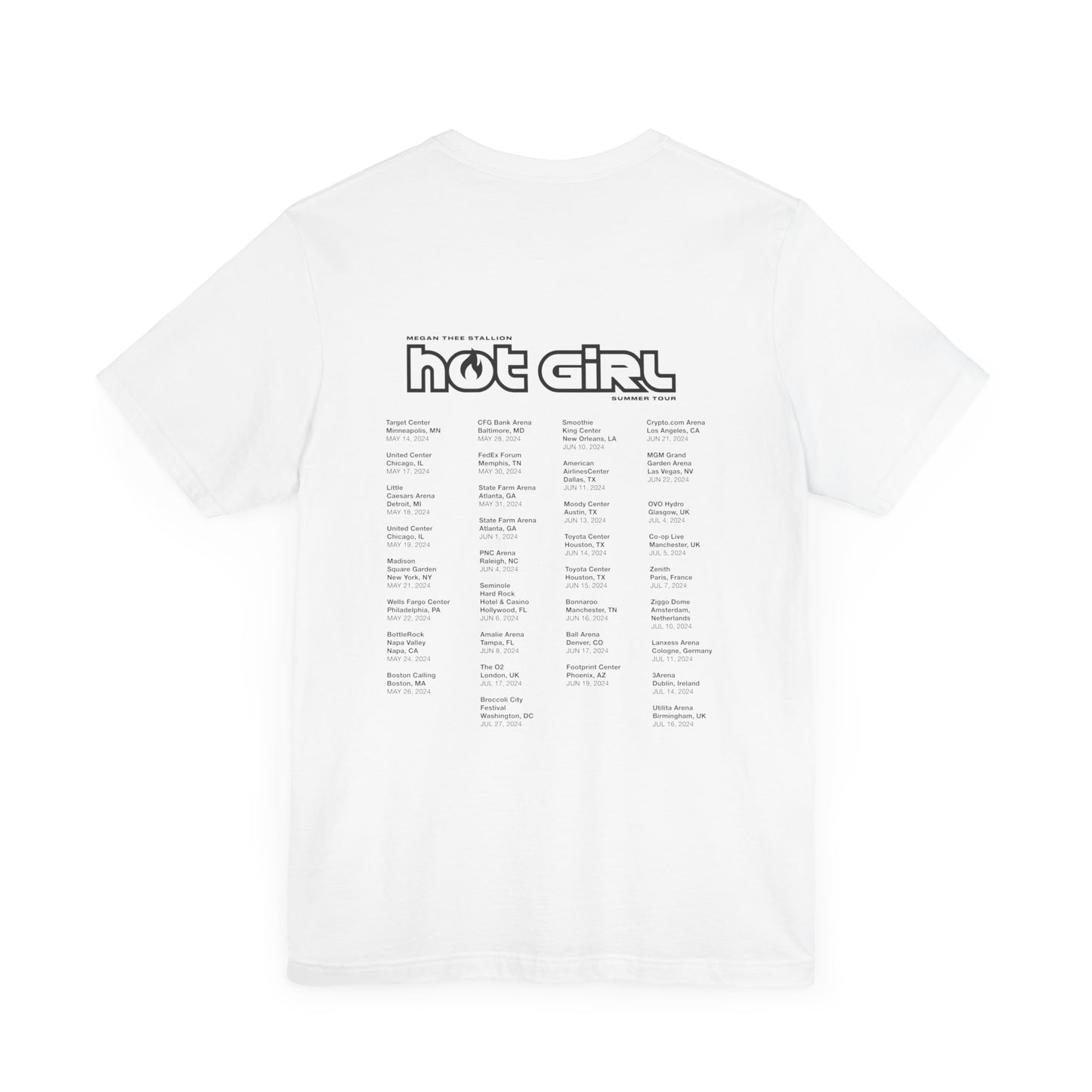 Girls in the Hood | Hot Girl Summer Tour Tee Shirt