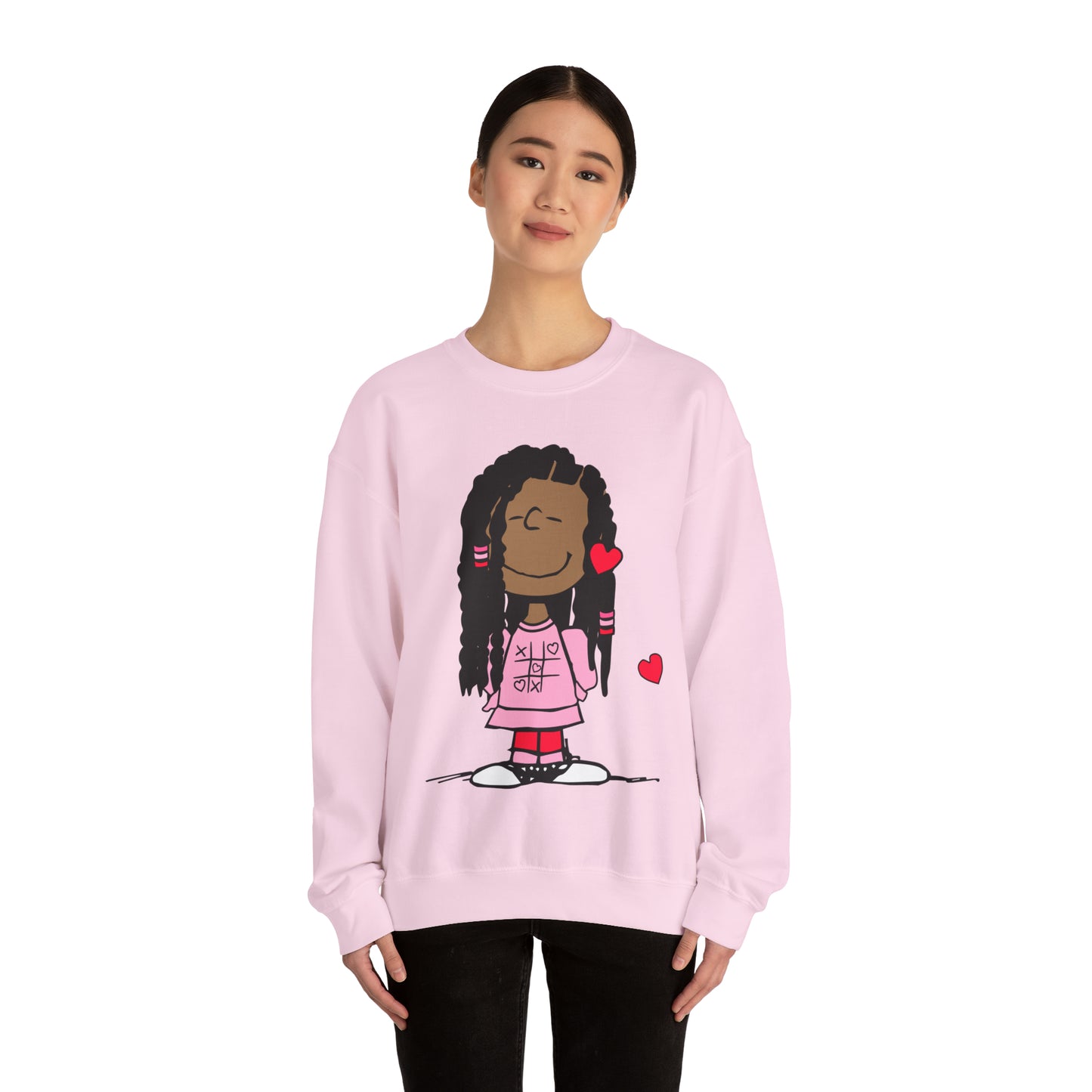 Black Charlie Brown Characters Valentine's Day Shirt