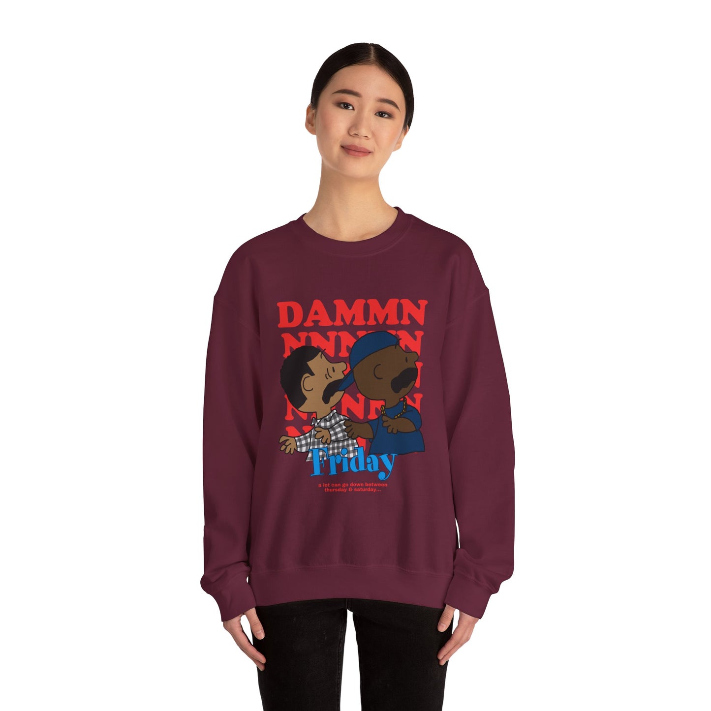 Keisha & The Gang | Black Charlie Brown | Friday Movie Sweatshirt