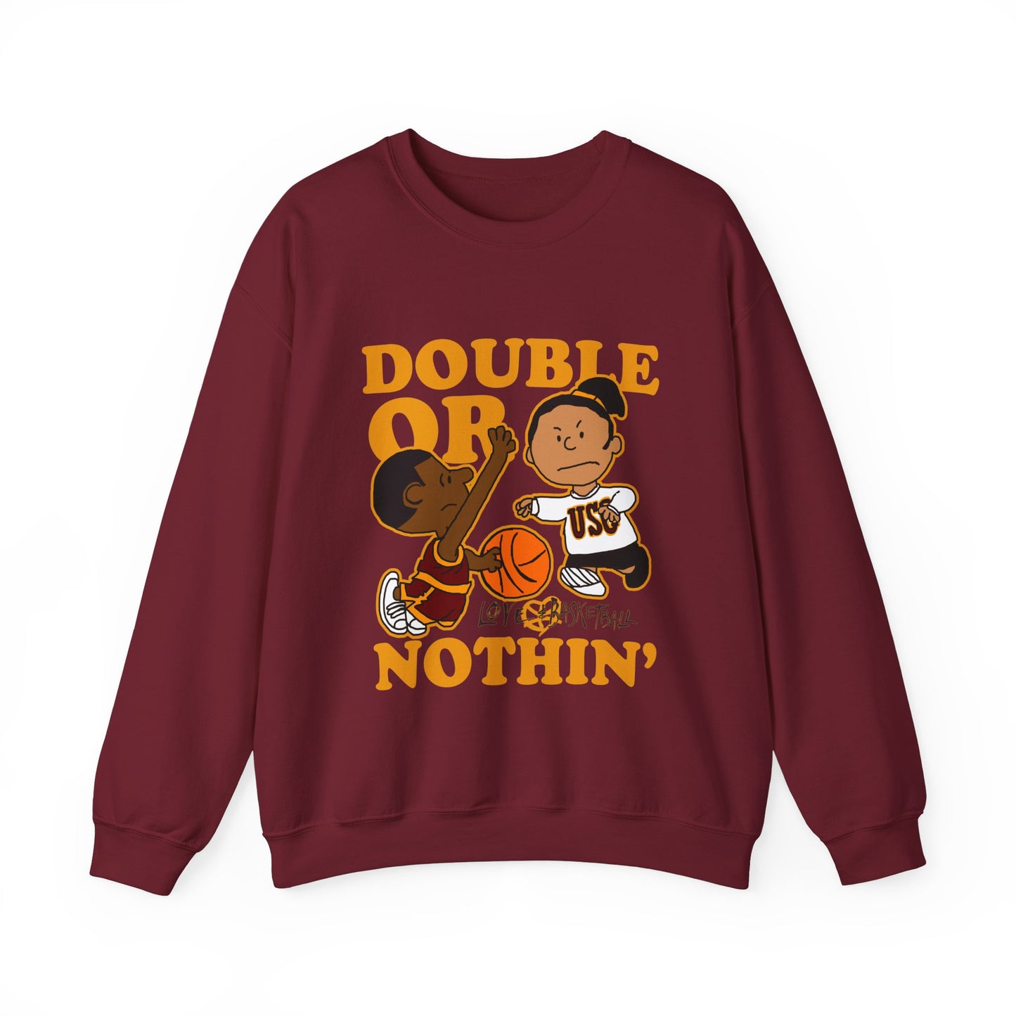 Keisha & The Gang | Black Charlie Brown | Love & Basketball Movie Sweatshirt
