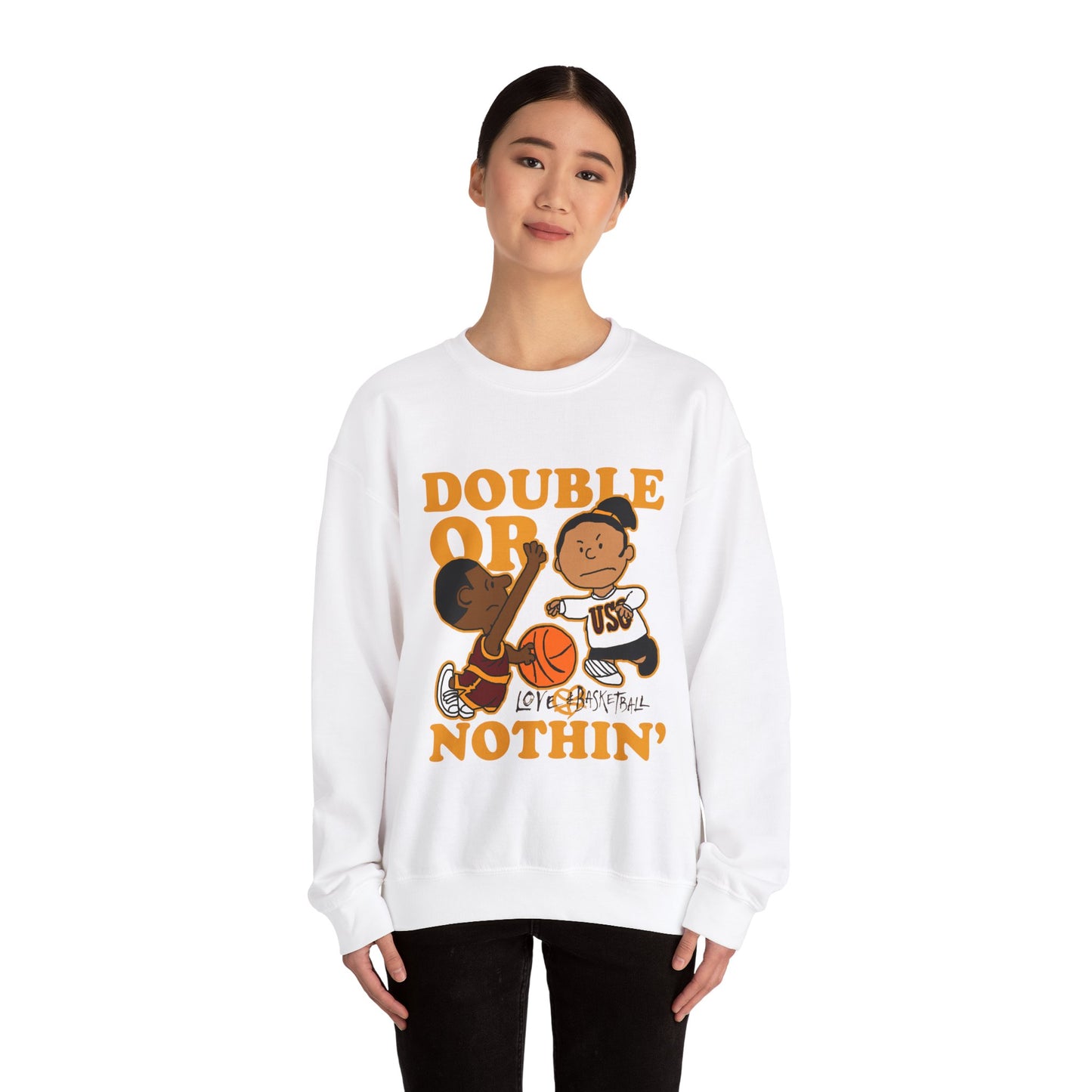 Keisha & The Gang | Black Charlie Brown | Love & Basketball Movie Sweatshirt