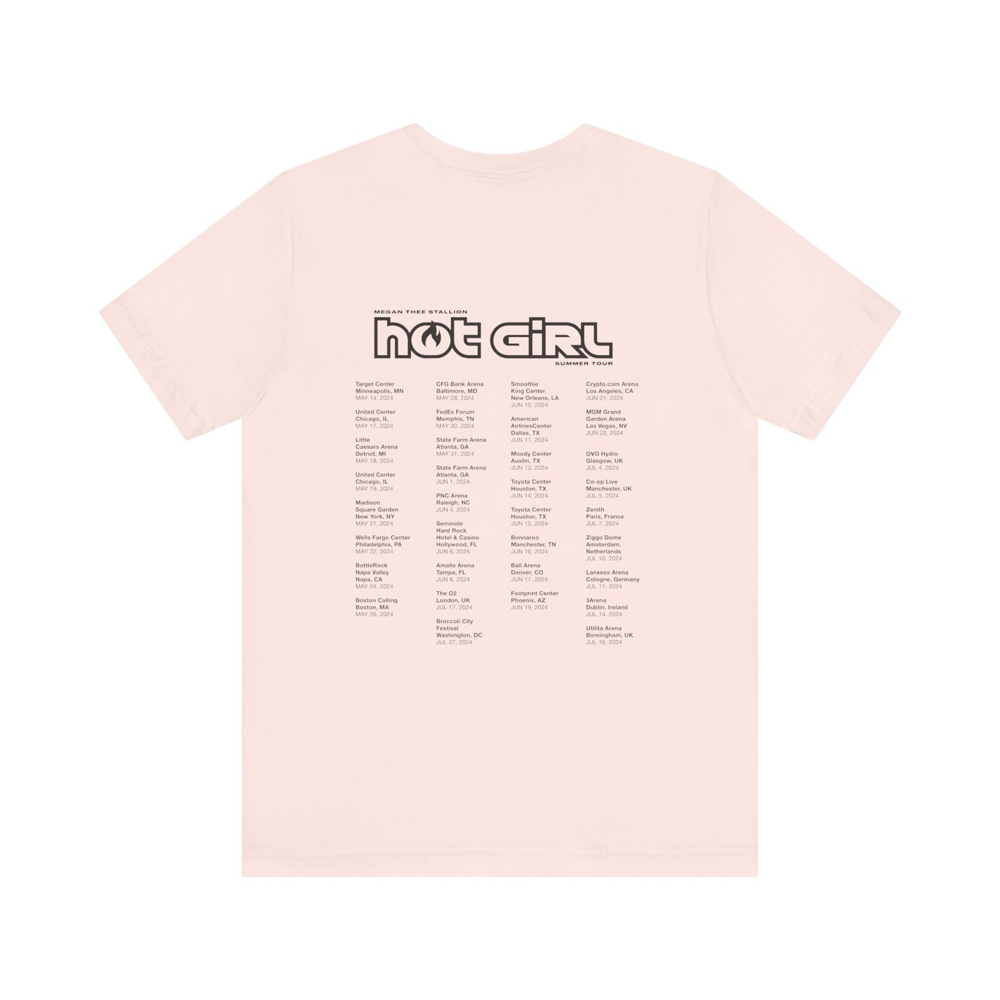 Girls in the Hood | Hot Girl Summer Tour Tee Shirt