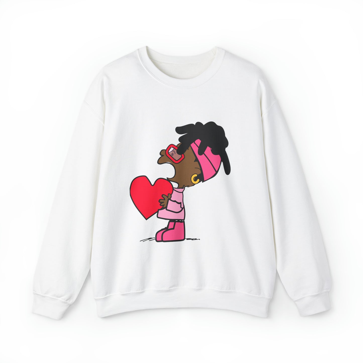 Black Charlie Brown Characters Valentine's Day Shirt