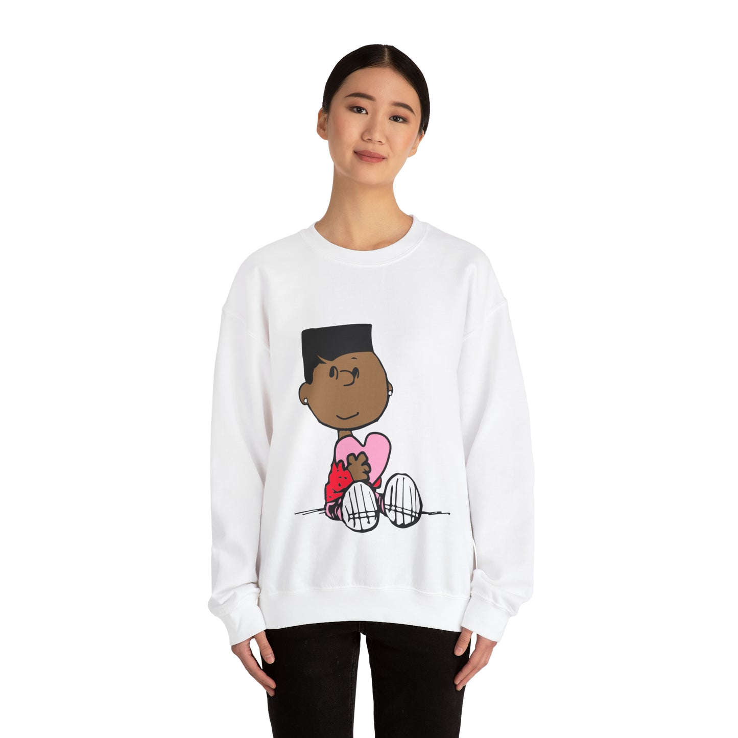 Black Charlie Brown Characters Valentine's Day Shirt