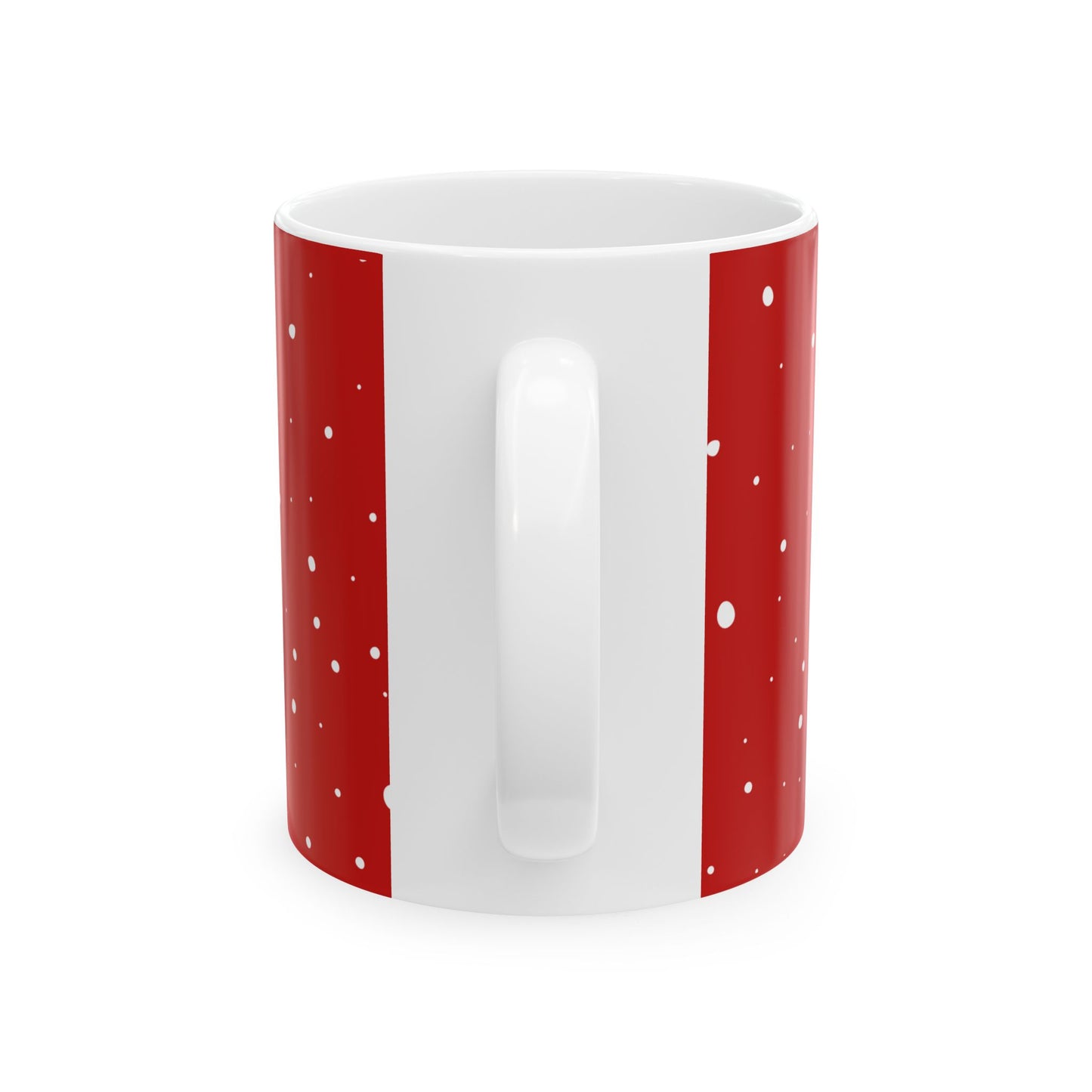 Black Charlie Brown Christmas Ceramic Mug, (11oz, 15oz)