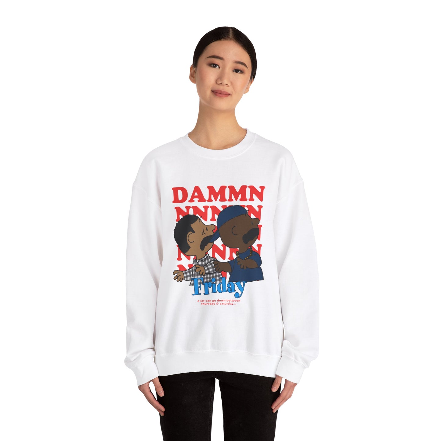 Keisha & The Gang | Black Charlie Brown | Friday Movie Sweatshirt