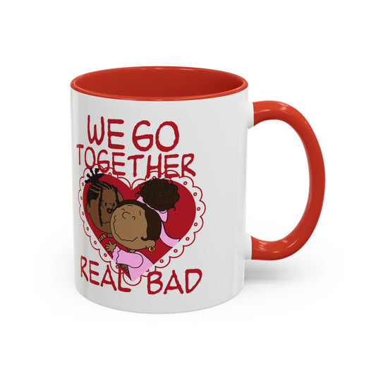 Keisha & The Gang | Black Charlie Brown Characters Valentine's Day Mug