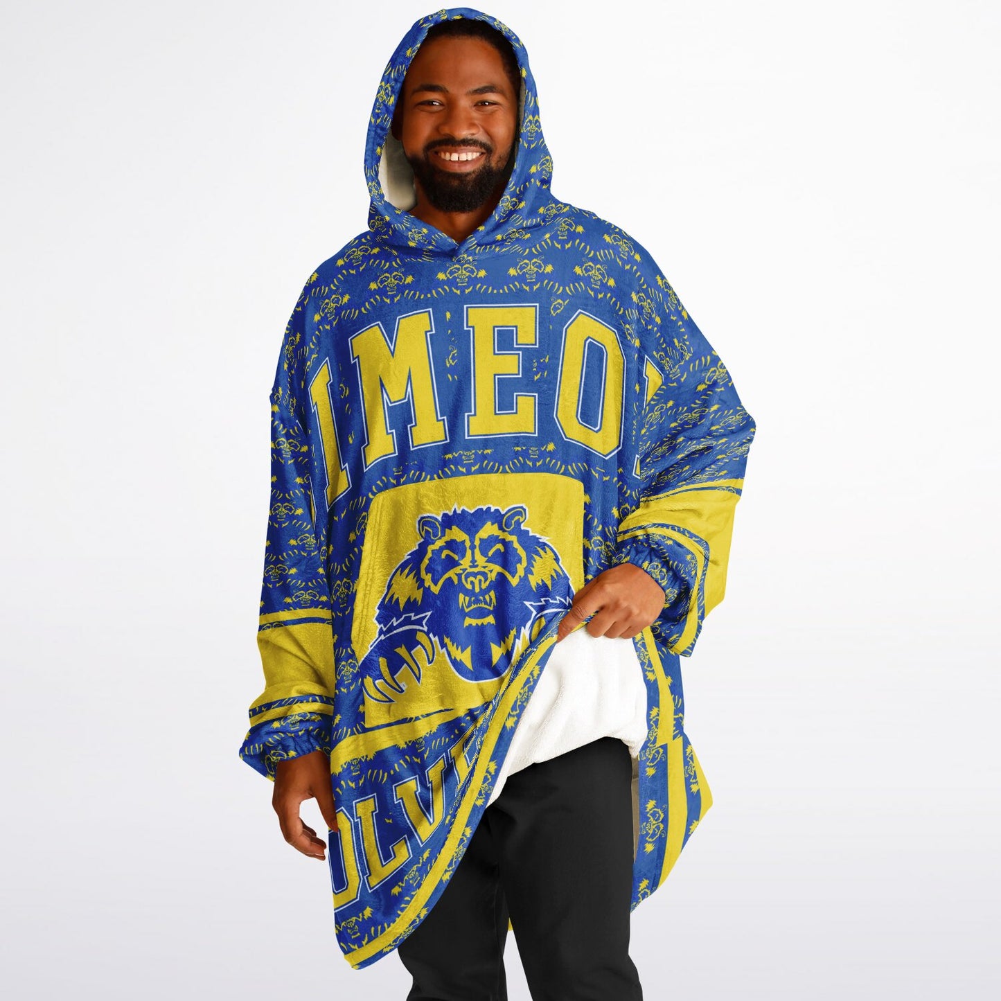 Simeon High School Snug Hoodie | Hoodie Blanket | Simeon Wolverines | Football SZN