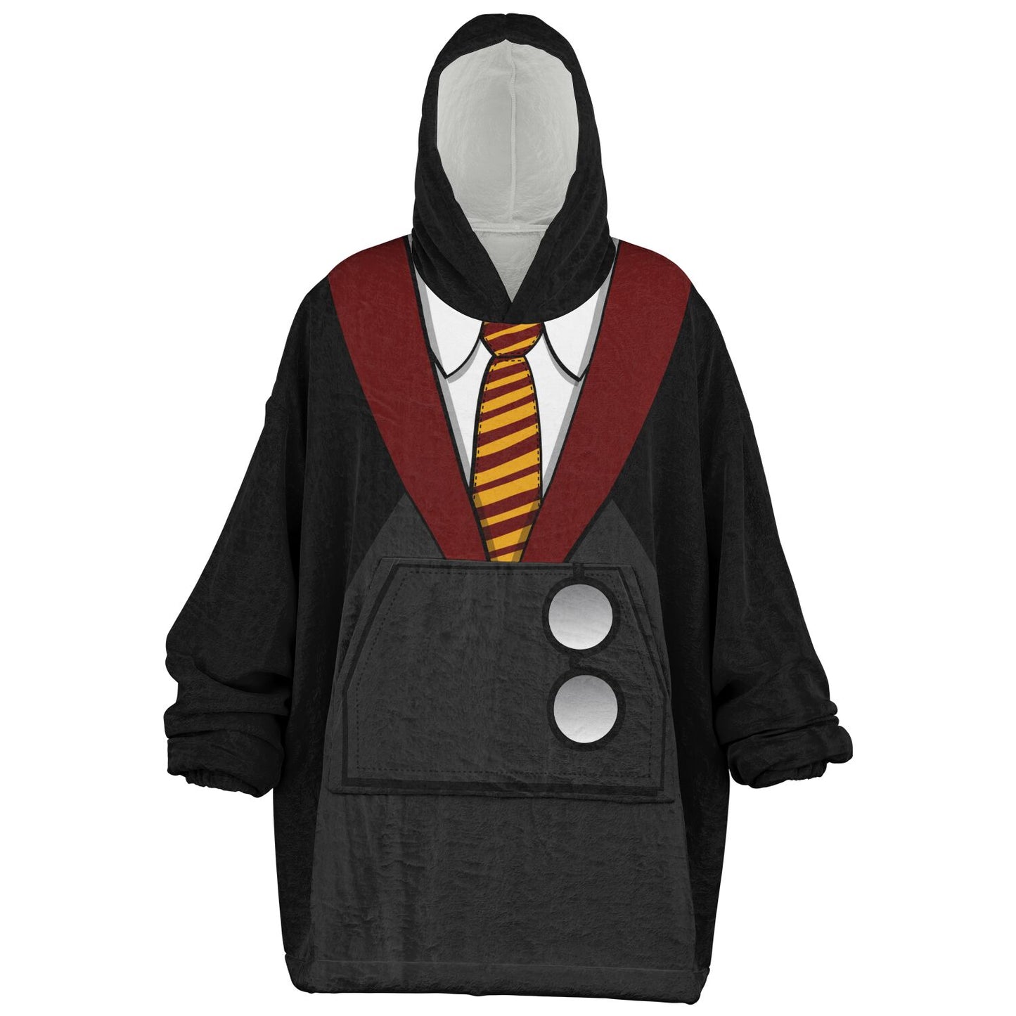 Gryffindor Hoodie Blanket Black