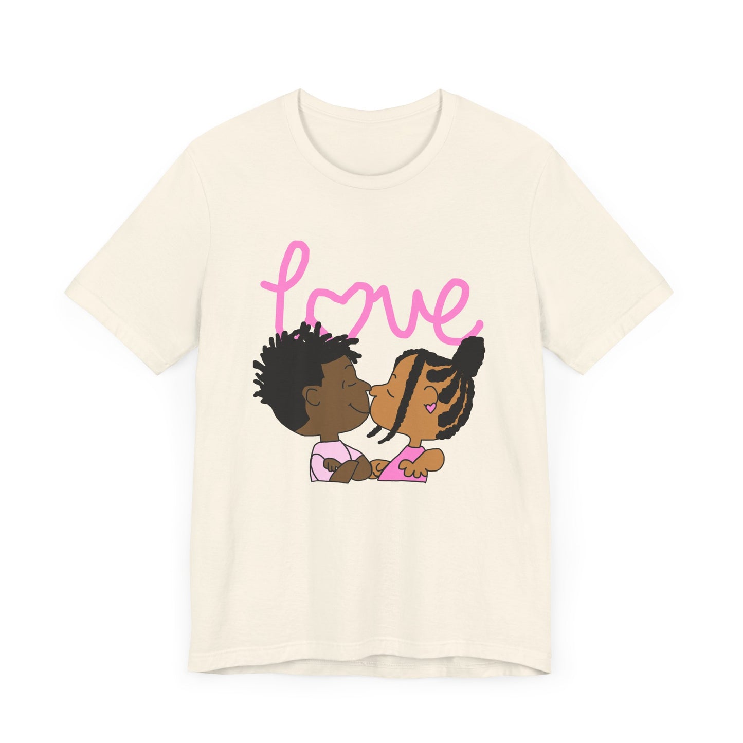 Keisha & The Gang | Black Charlie Brown Characters Valentine's Day Shirt