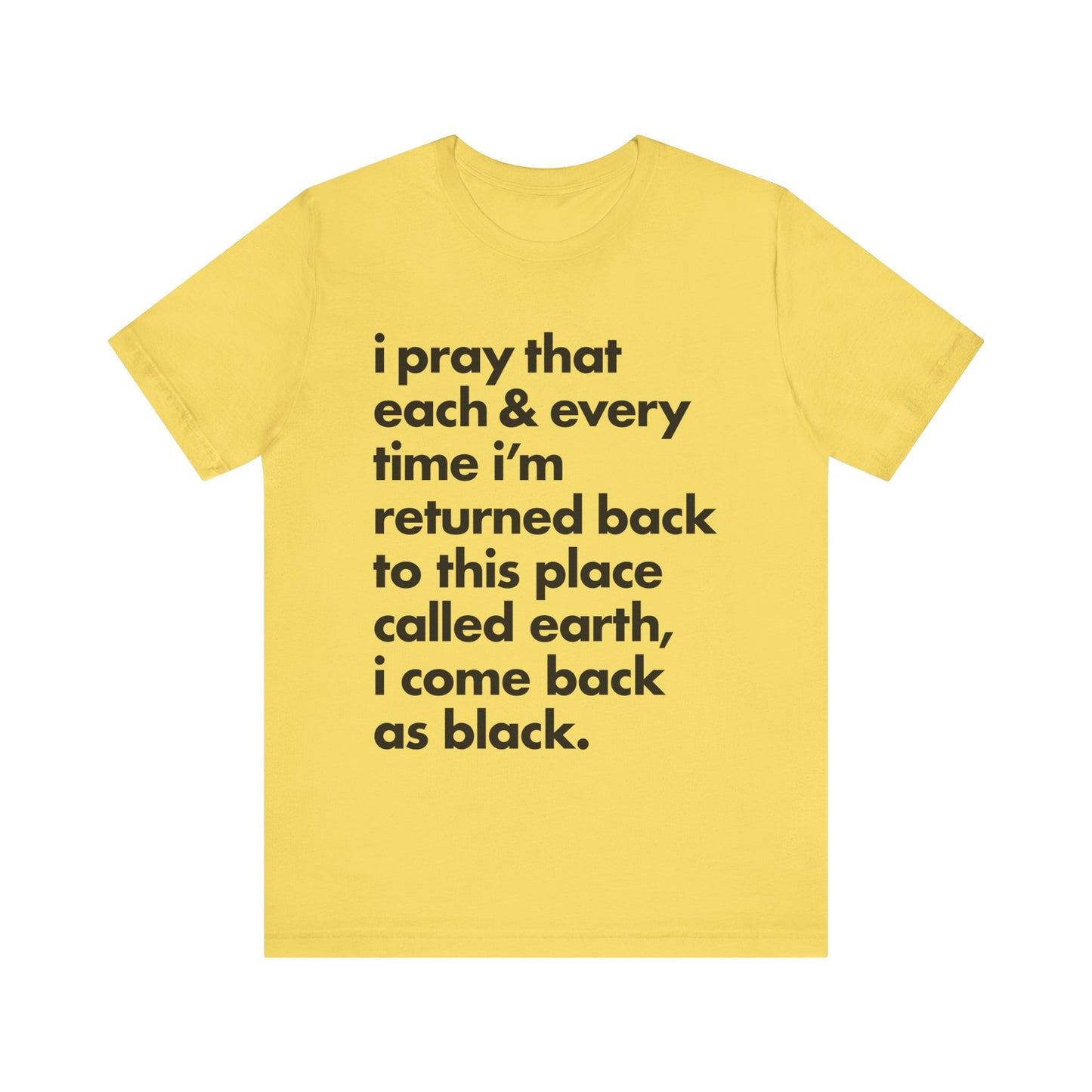 Powerful Message Tee, Inspirational T-Shirt, Unisex Graphic Tee, Thought-Provoking Apparel, Everyday Wear, Gift for Meaningful Occasions