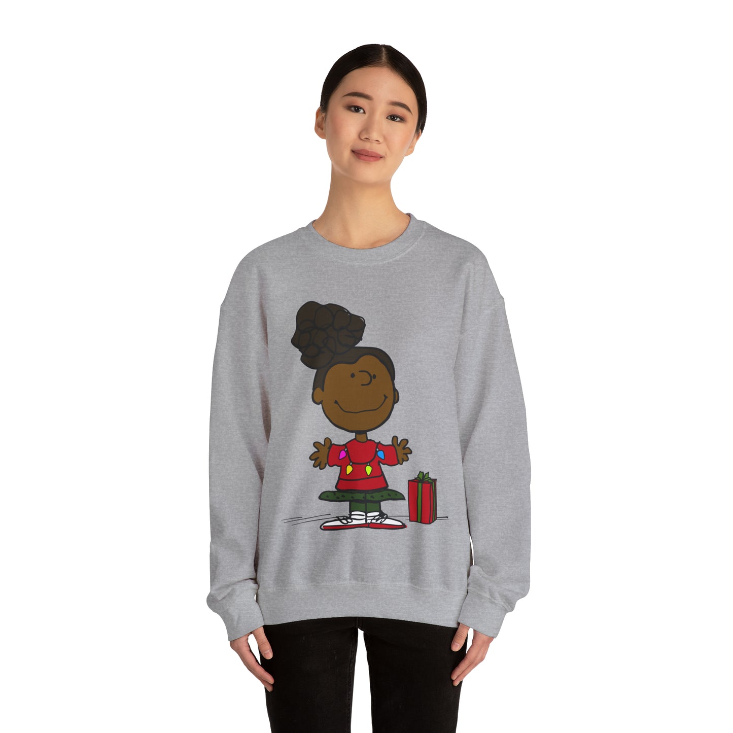 Black Charlie Brown Characters Christmas Shirt