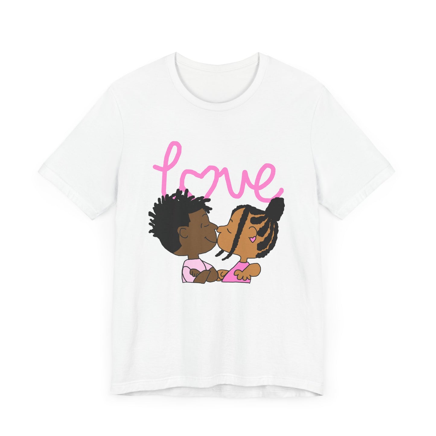 Keisha & The Gang | Black Charlie Brown Characters Valentine's Day Shirt