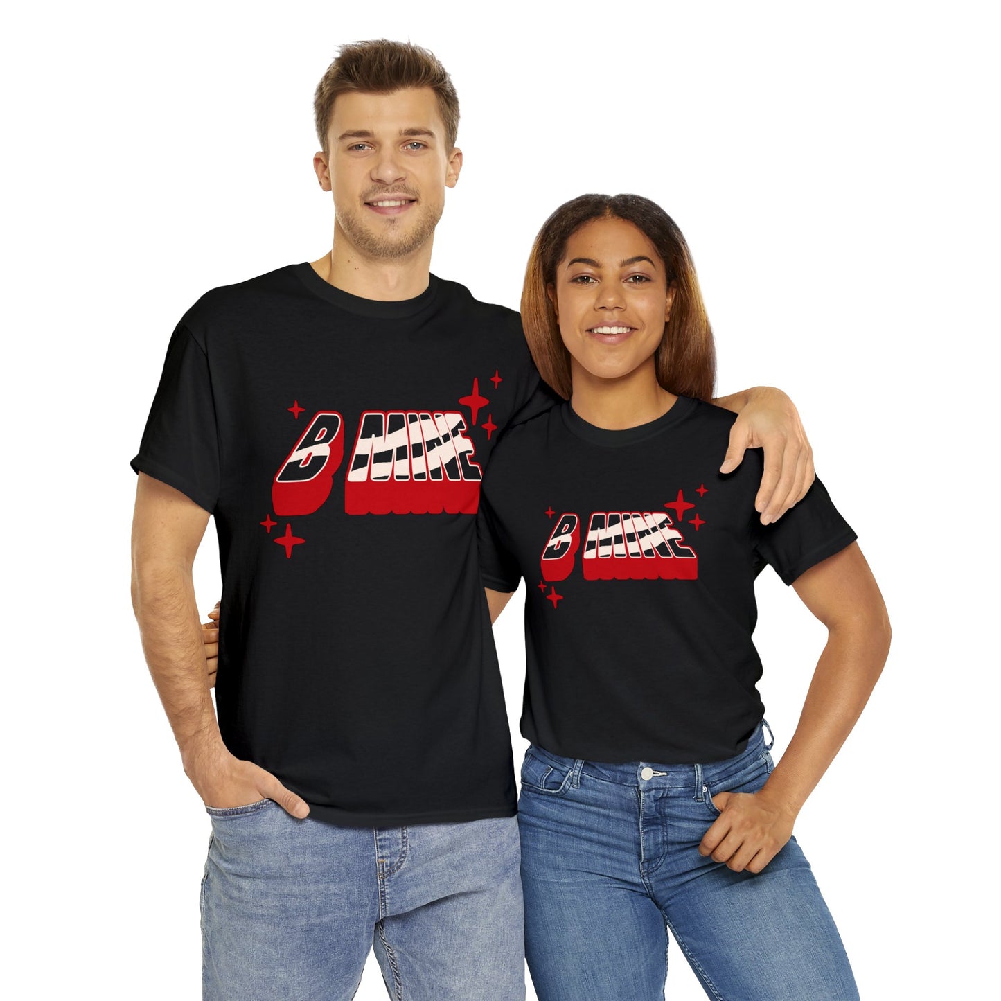 Valentine's Day B Mine Shirt | Love Gift for Him/Her | Romantic Couples' Shirt"